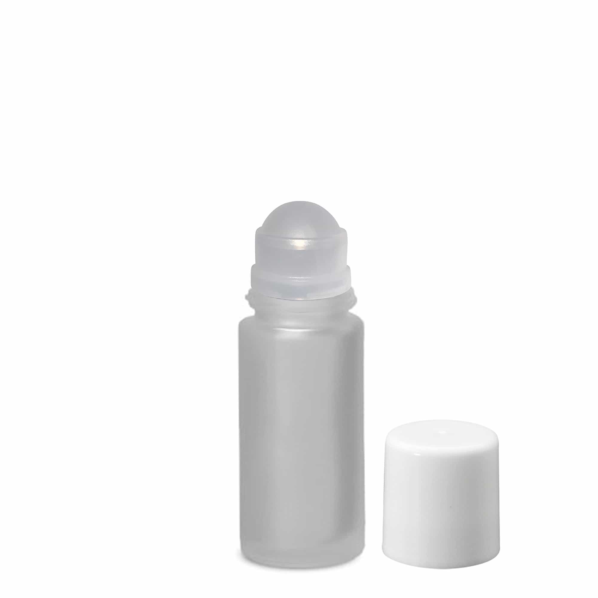 50 ml roll-on bočica, staklo, smeđa, grlo: navojni zatvarač