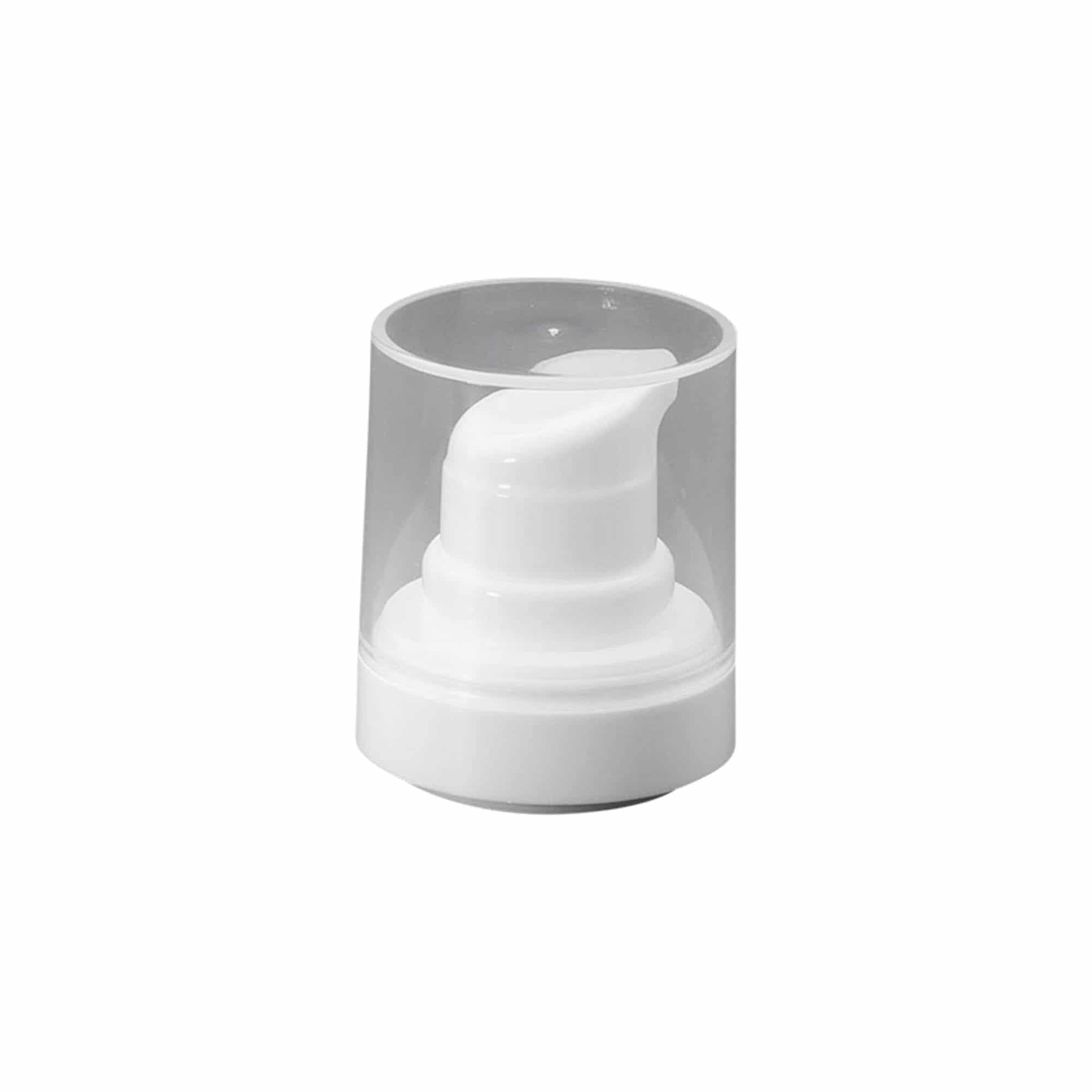 Airless dozator s pumpicom 'Micro', PP plastika, bela Airless dozator s pumpicom 'Micro', PP plastika, bela