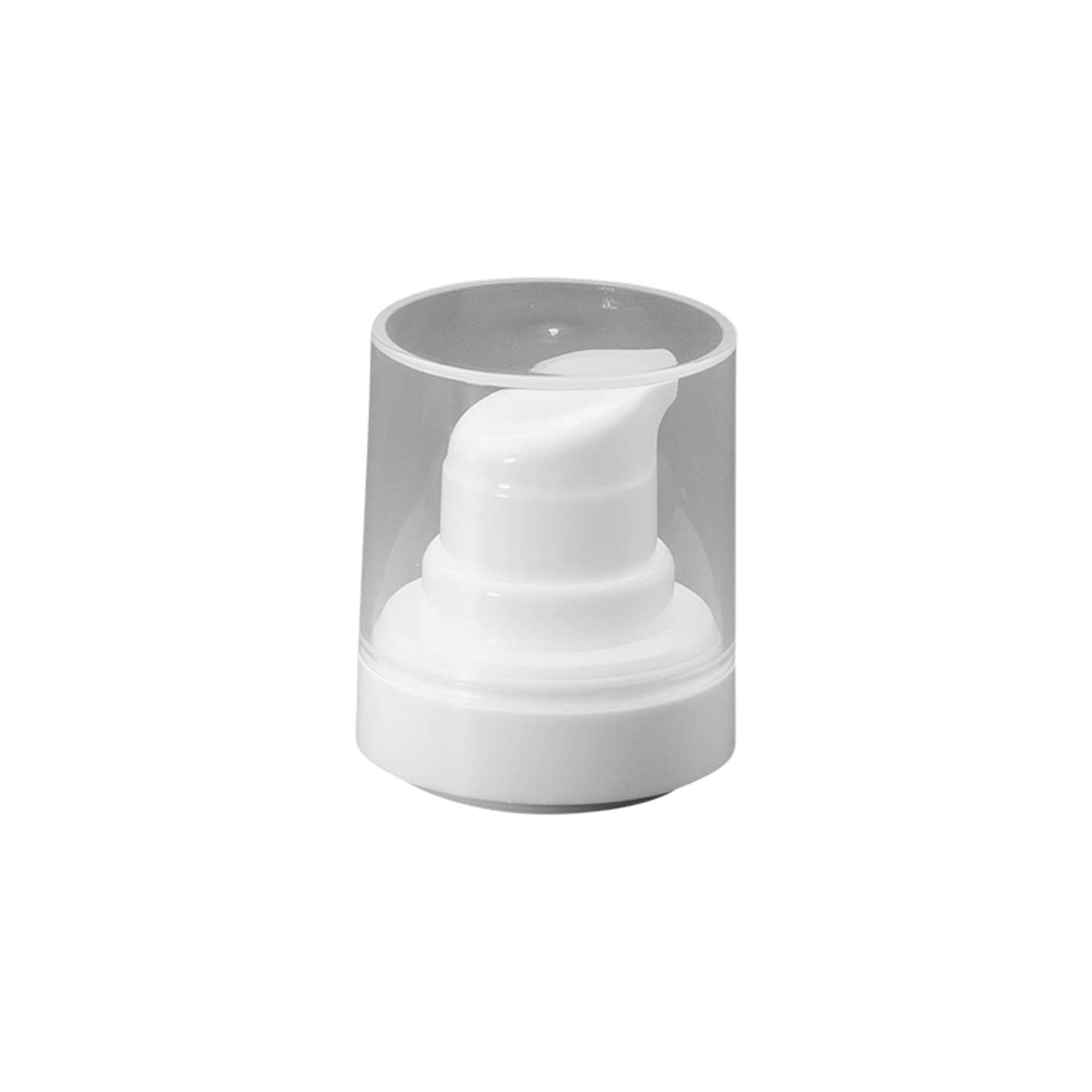 Airless dozer pumpa 'Micro', PP-plastika, bela