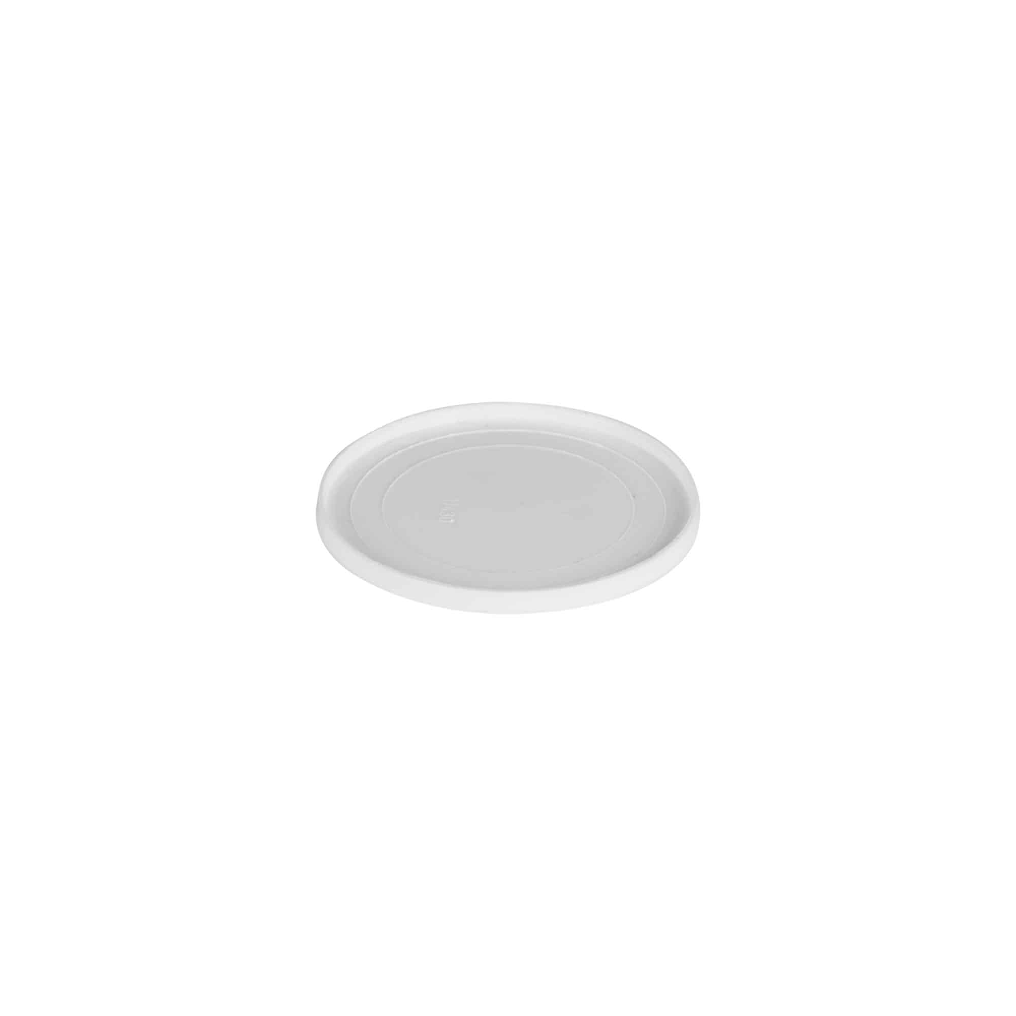 Zaštitni poklopac za 15 ml 'Bianca', PP-plastika, bela