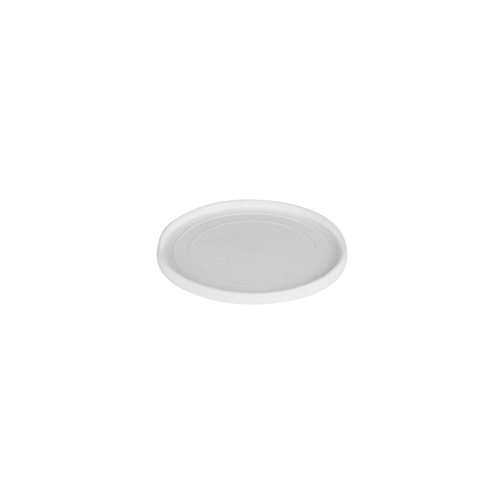 Zaštitni poklopac za 15 ml 'Bianca', PP-plastika, bela