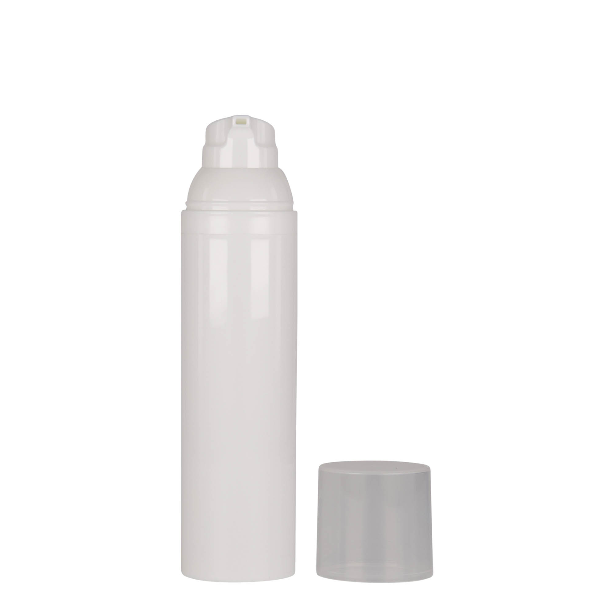 75 ml Airless dozer 'Mezzo', PP-plastika, beo