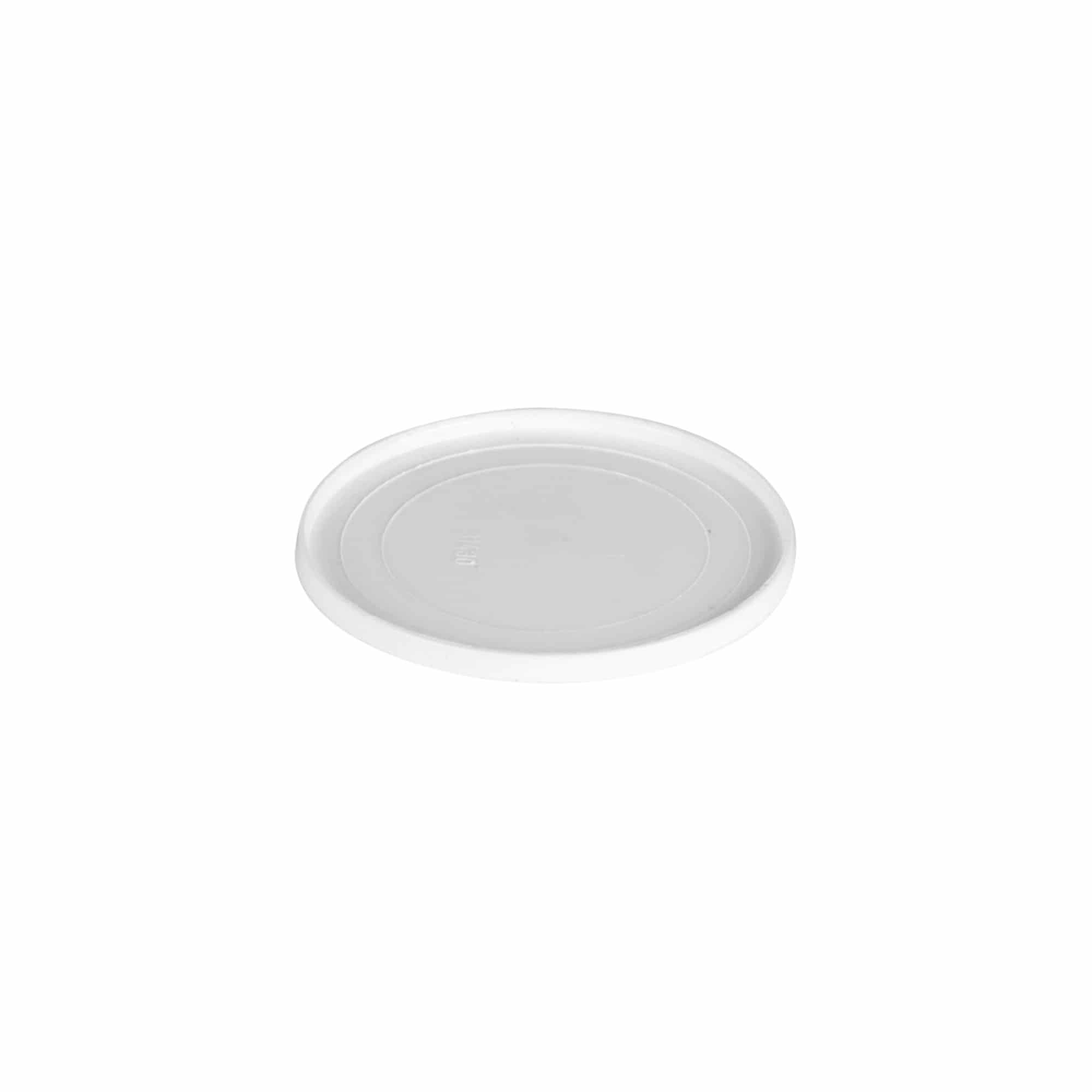 Zaštitni poklopac za 30 ml 'Bianca', PP plastika, bela