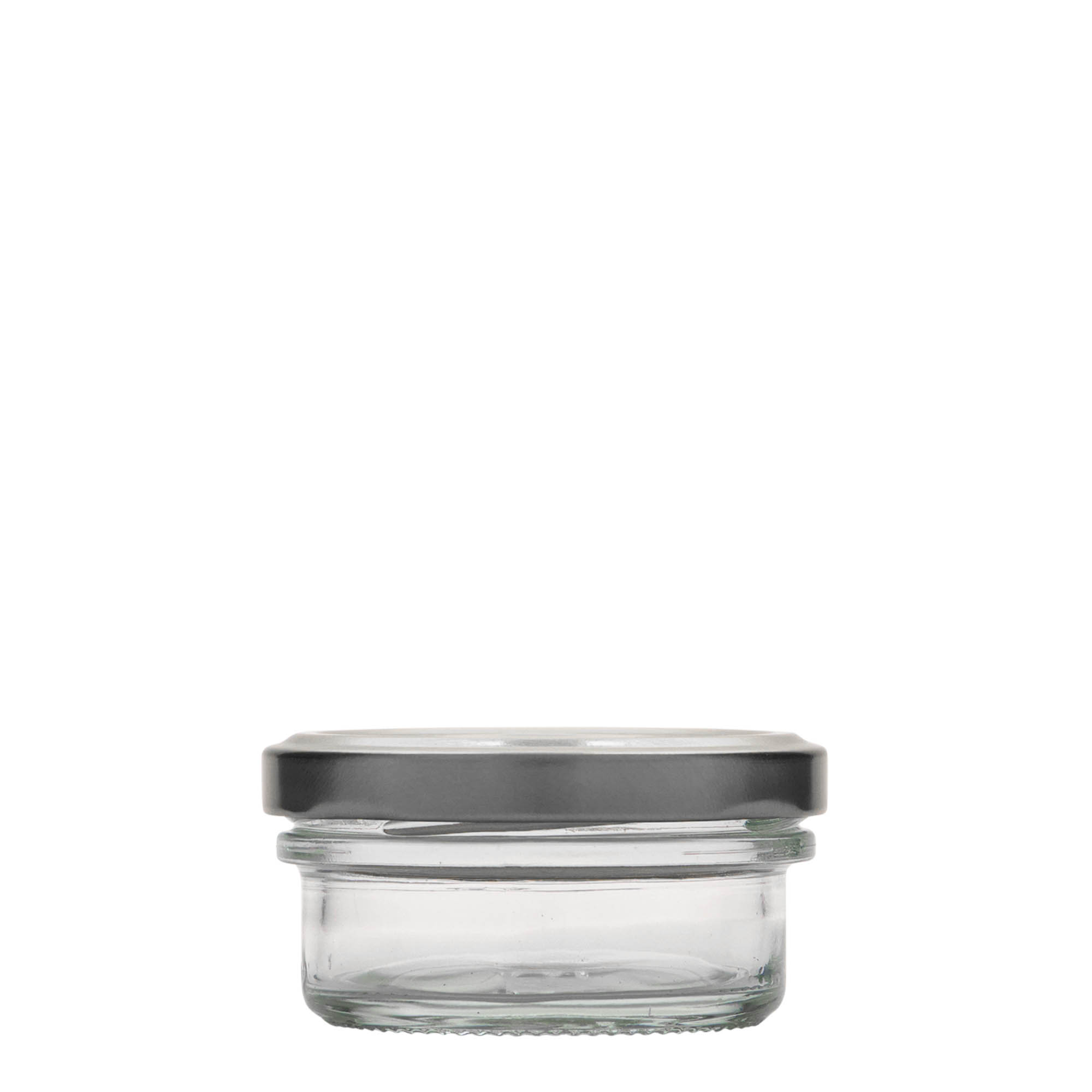 65 ml plitka staklena tegla, otvor: Twist-Off (TO 66)