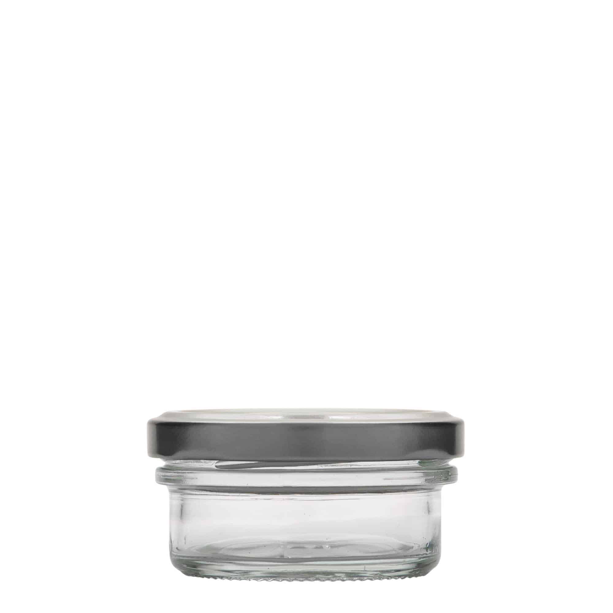 65 ml plitka staklena tegla, otvor: Twist-Off (TO 66)