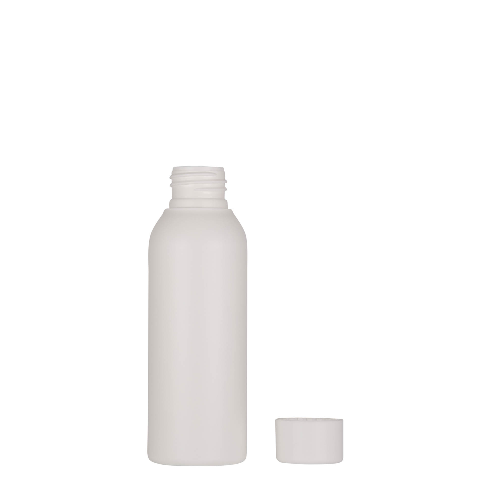 100 ml plastična flaša 'Tuffy', HDPE, bela, grlo: 24/410