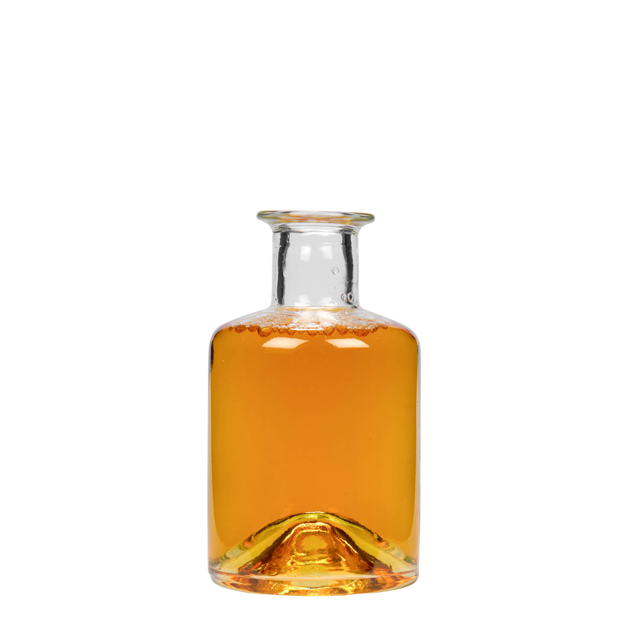 200 ml staklena bočica apotekarska, otvor: plutani čep