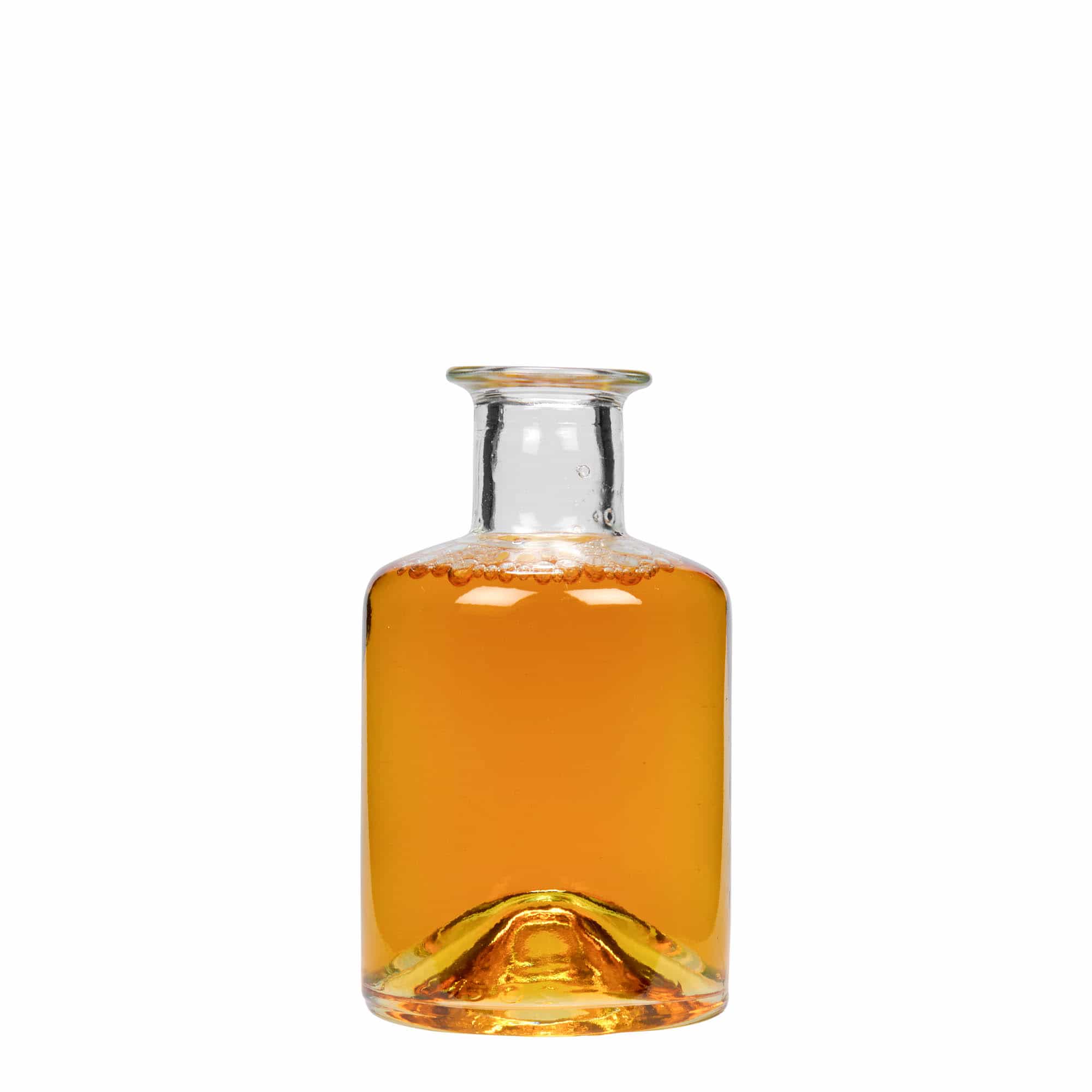 200 ml staklena bočica apotekarska, otvor: plutani čep