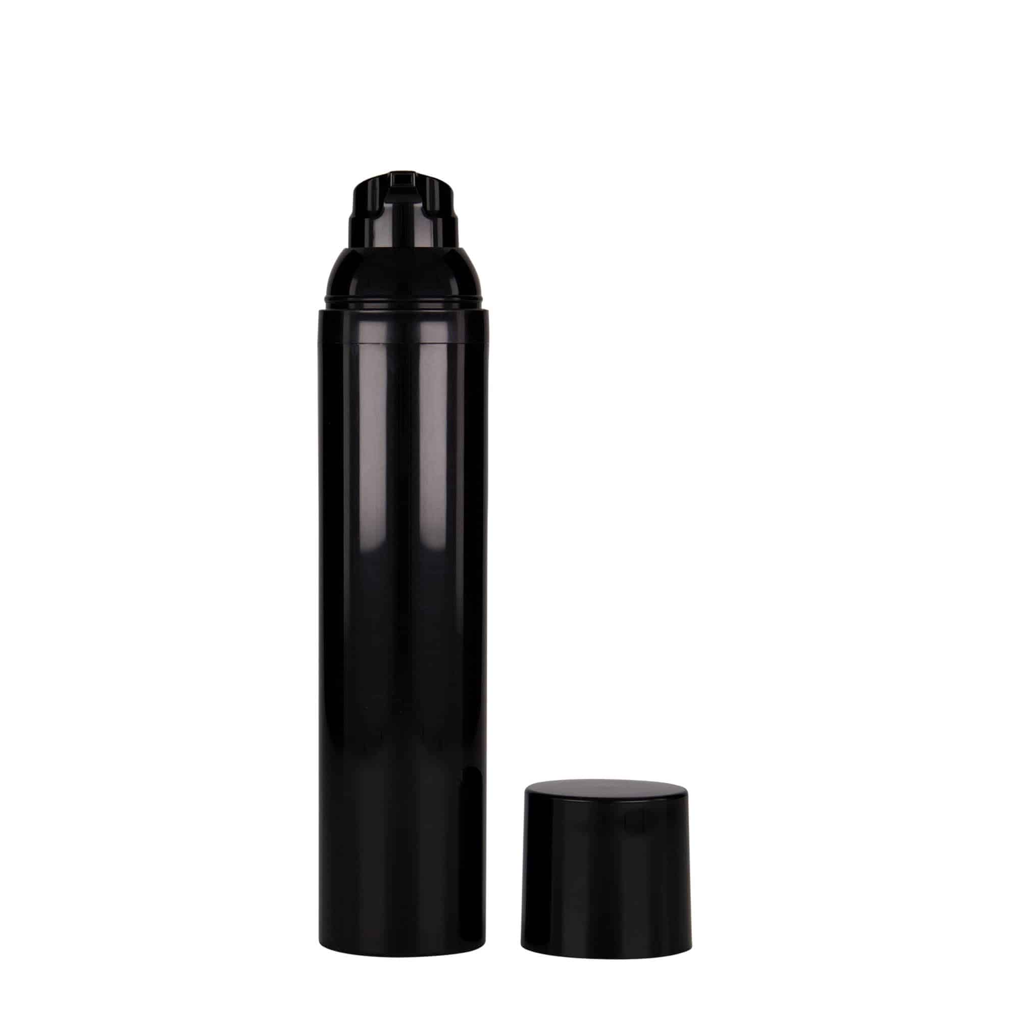 100 ml Airless dozator 'Mezzo', PP-plastika, crni