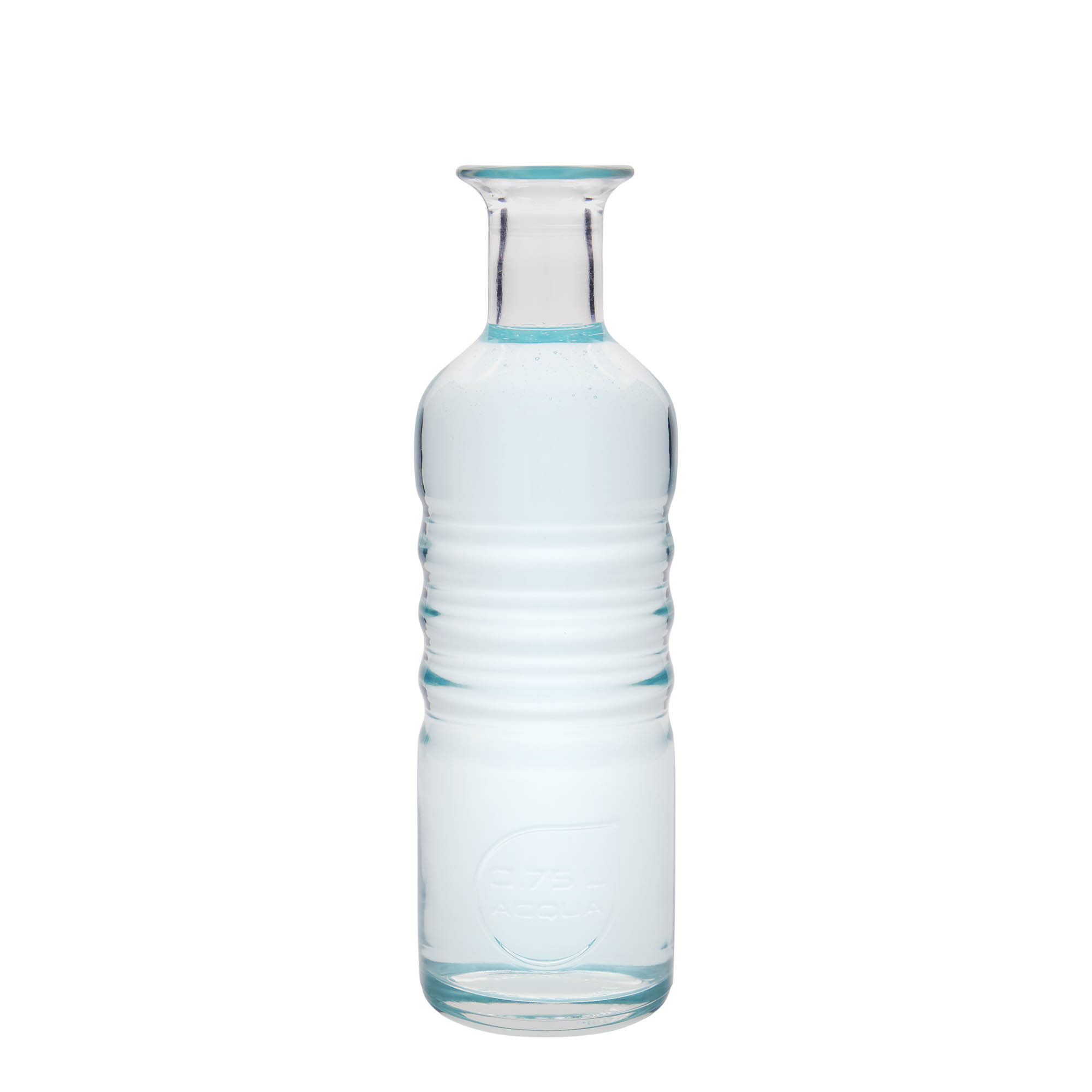 750 ml staklena flaša 'Optima Acqua', grlo: čep