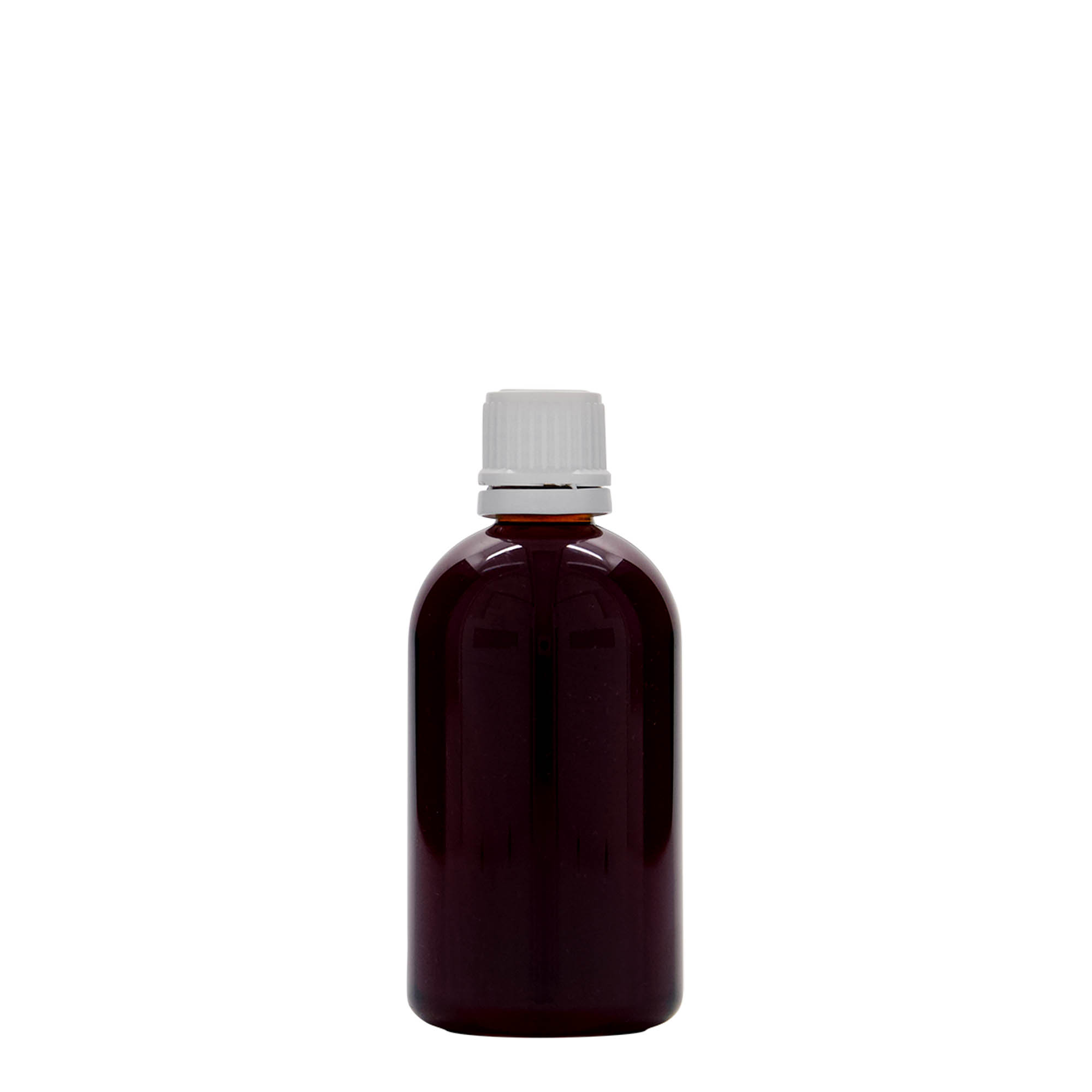 100 ml PET medicinska flaša 'Easy Living', plastika, grlo: DIN 18 100 ml PET medicinska flaša 'Easy Living', plastika, grlo: DIN 18