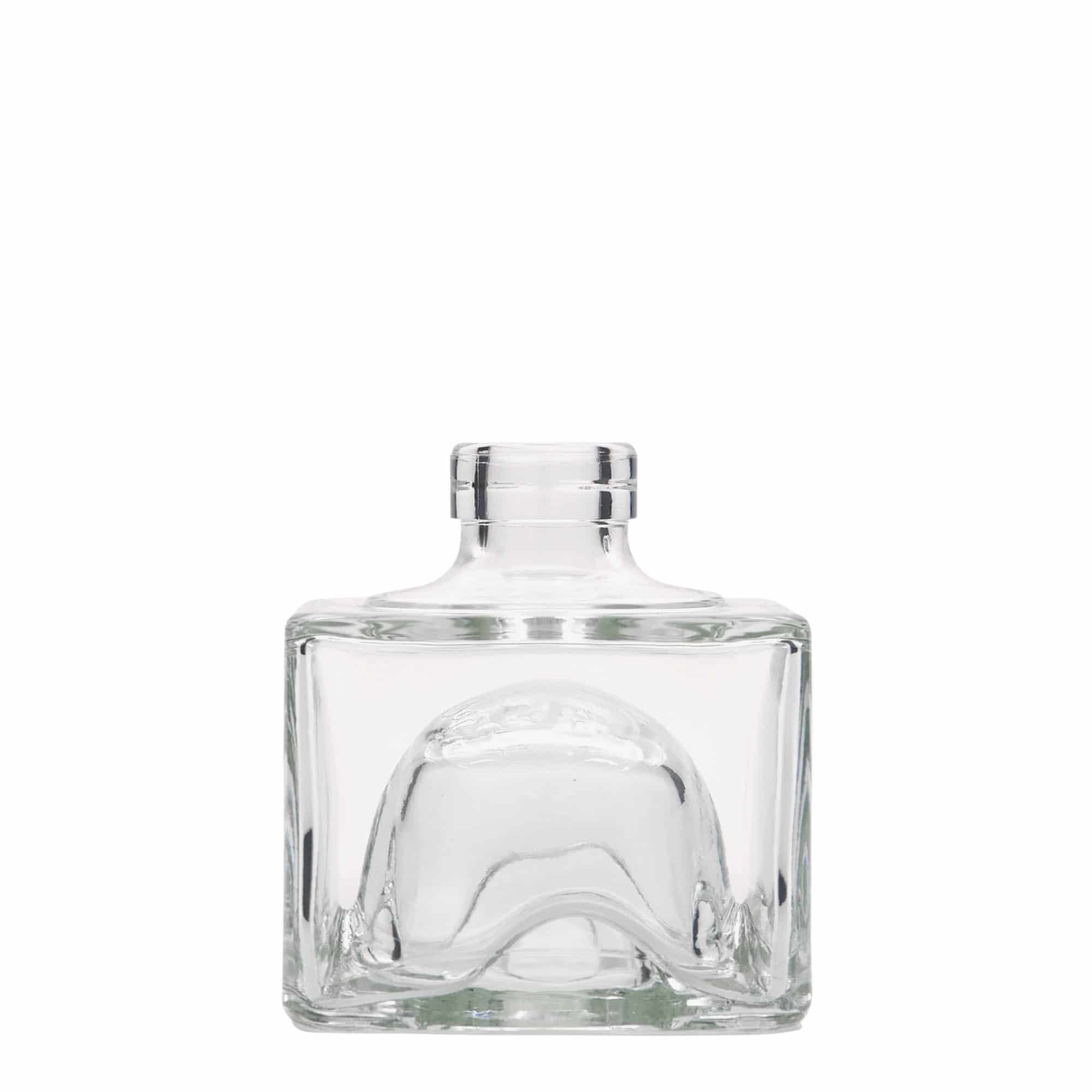 Staklena boca od 200 ml 'Cocolores', kvadratna, otvor: Plutani čep Staklena boca od 200 ml 'Cocolores', kvadratna, otvor: Plutani čep