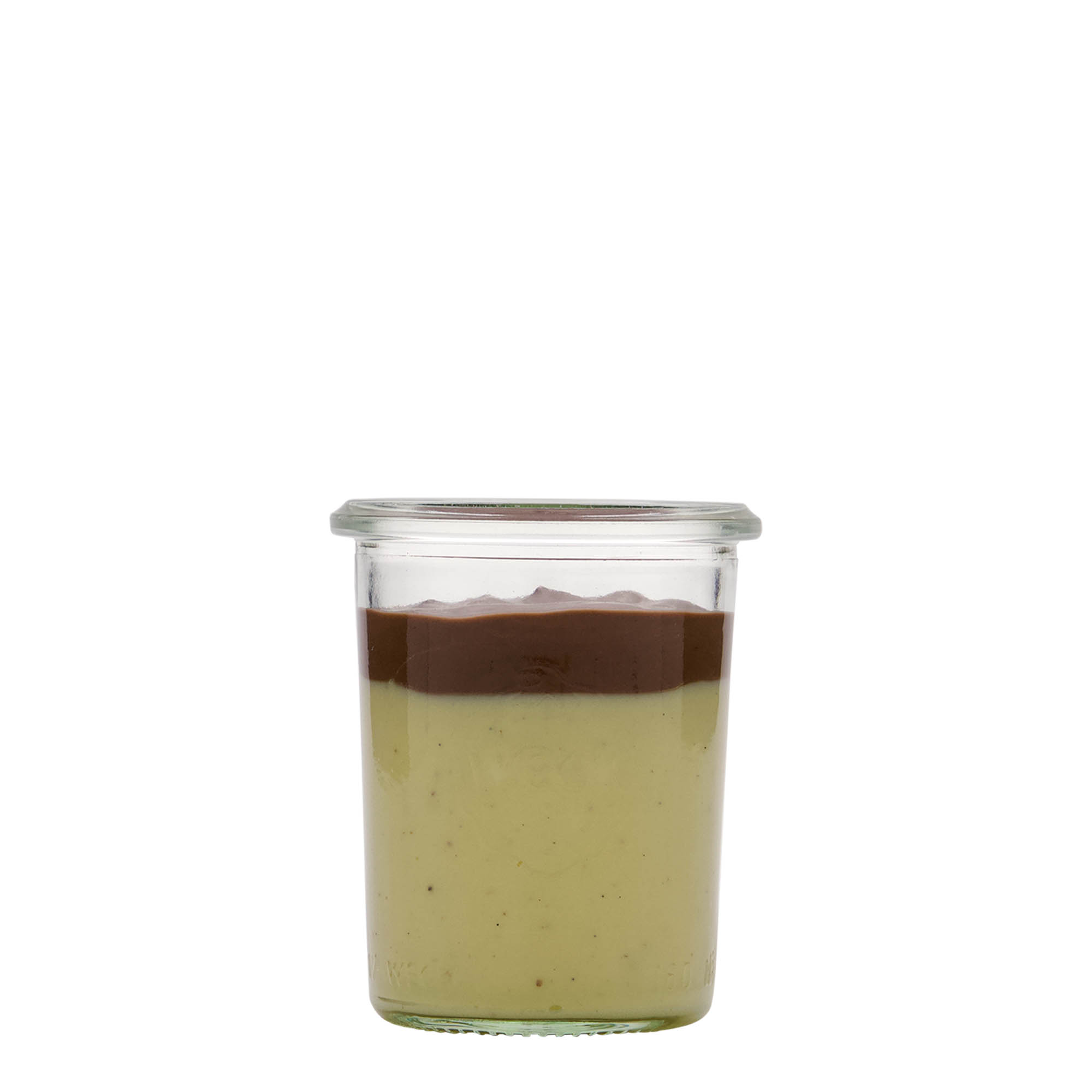 160 ml WECK staklena tegle sa širokim otvorom, grlo: okrugli rub 160 ml WECK staklena tegle sa širokim otvorom, grlo: okrugli rub