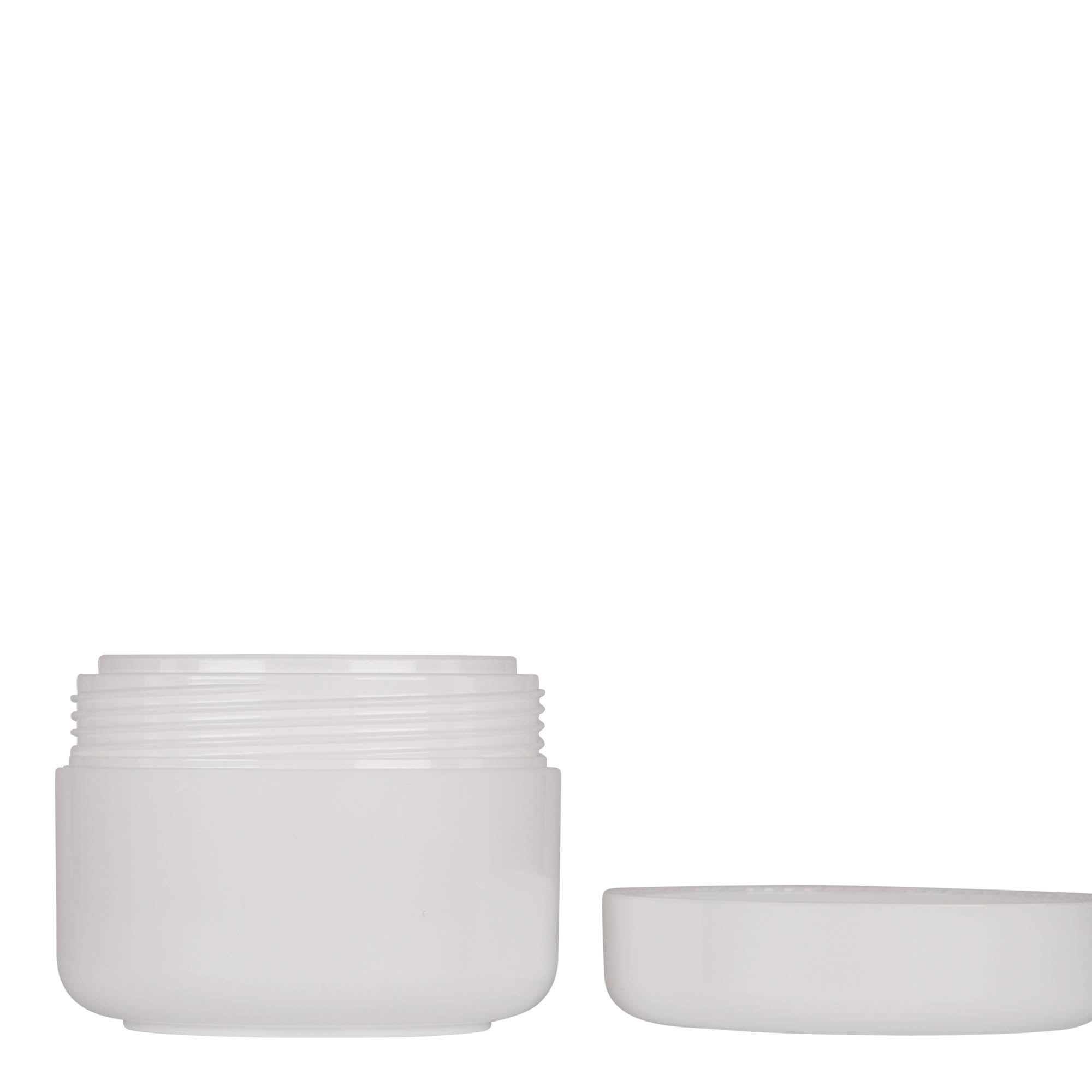 100 ml plastična posuda 'Bianca', PP, bela, otvor: navojni poklopac 100 ml plastična posuda 'Bianca', PP, bela, otvor: navojni poklopac