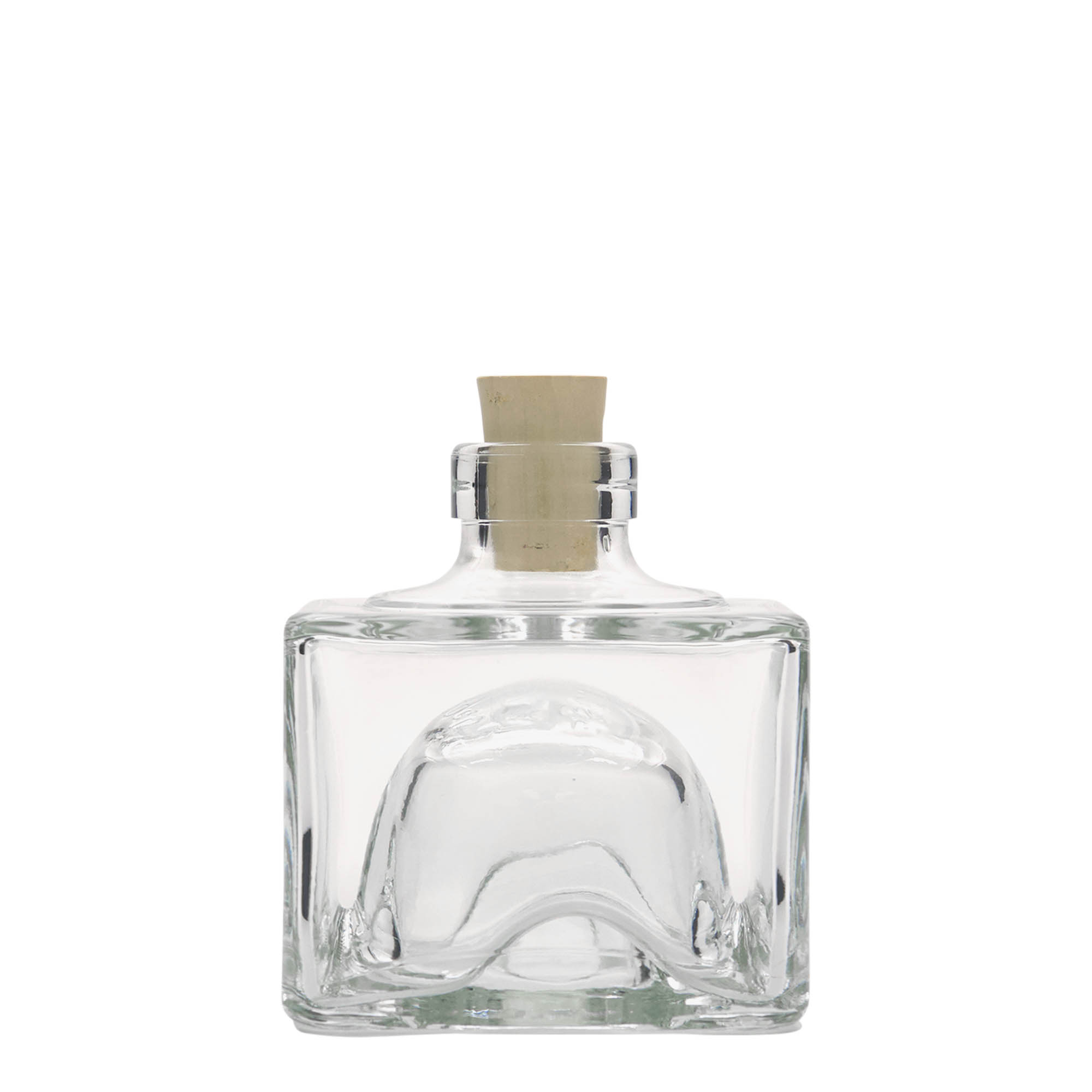 200 ml staklena flaša 'Cocolores', kvadratna, otvor: pluta 200 ml staklena flaša 'Cocolores', kvadratna, otvor: pluta