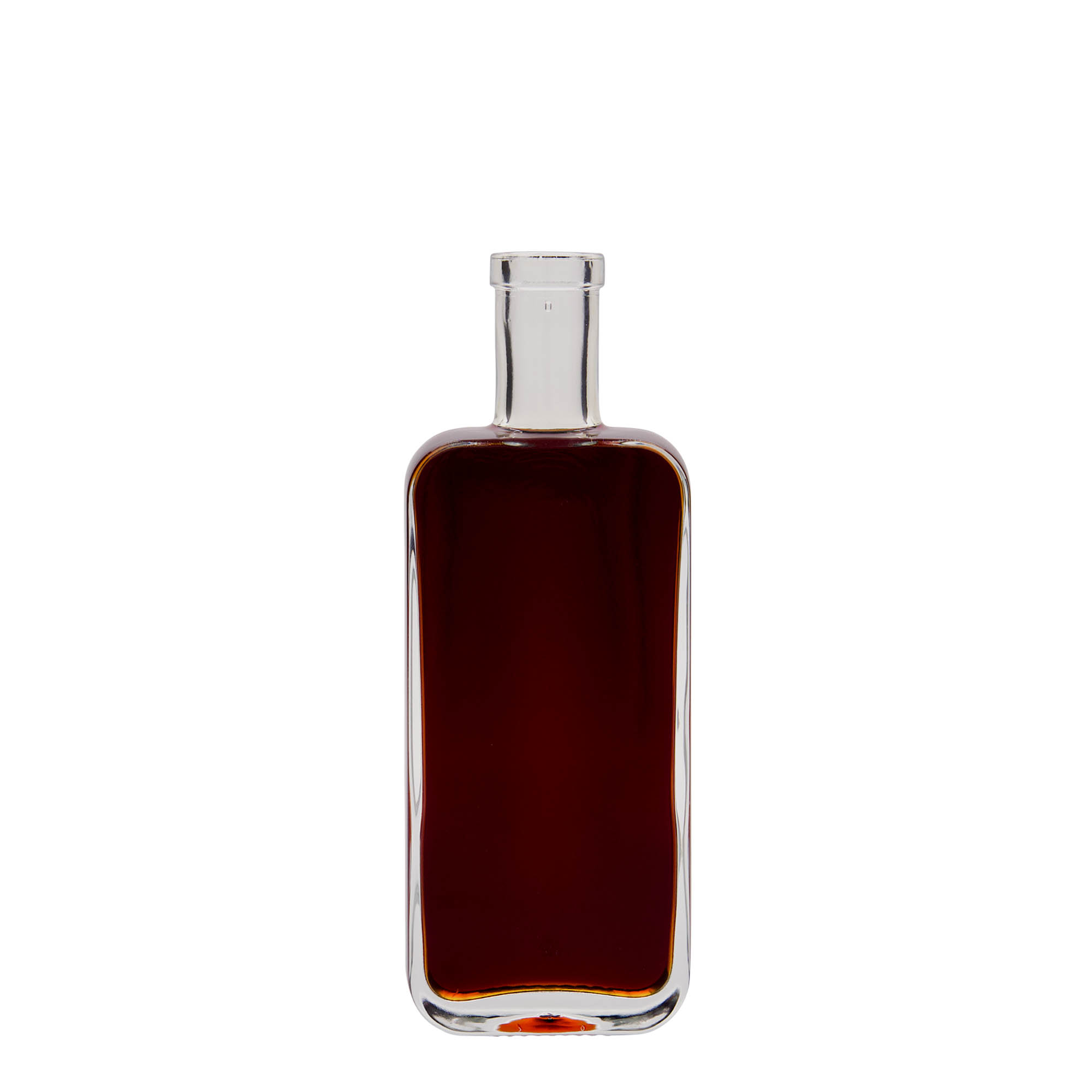 200 ml staklena flaša 'Nice', pravougaona, otvor: čep 200 ml staklena flaša 'Nice', pravougaona, otvor: čep