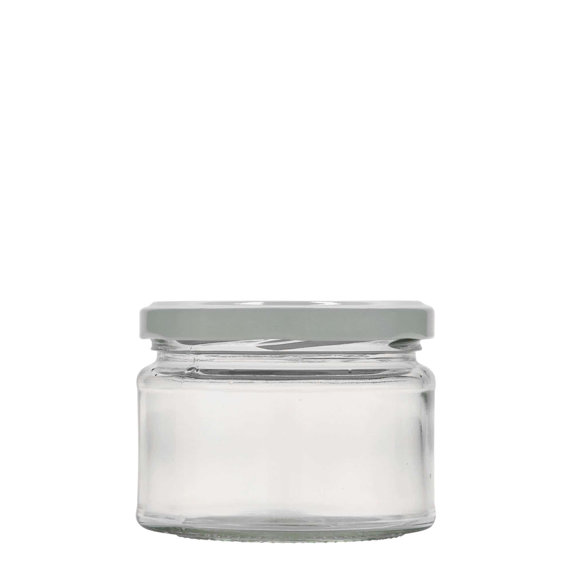 Niska okrugla tegla od 280 ml, otvor: Twist-Off (TO 82)