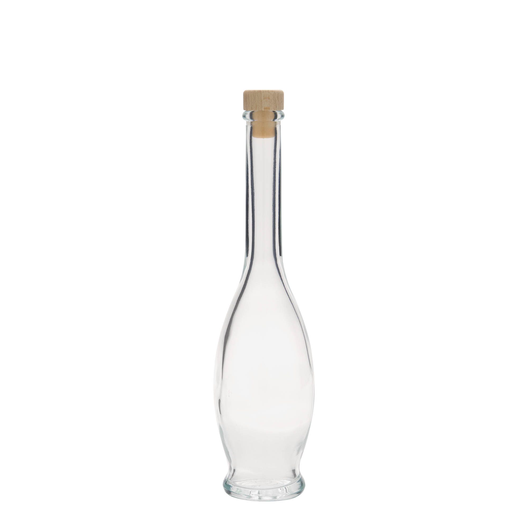 100 ml staklena flaša 'Gina', otvor: čep 100 ml staklena flaša 'Gina', otvor: čep