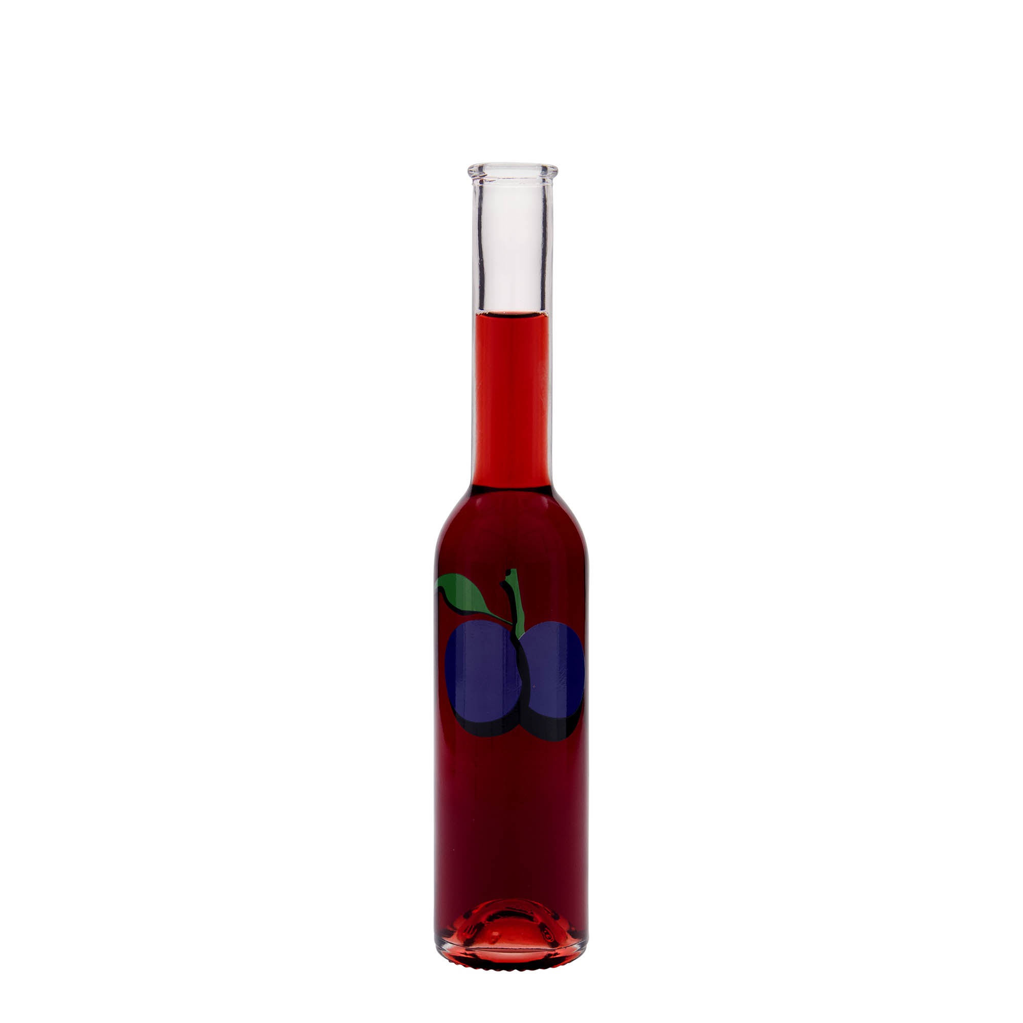 200 ml staklena flaša 'Opera', motiv: šljiva, grlo: pluta 200 ml staklena flaša 'Opera', motiv: šljiva, grlo: pluta