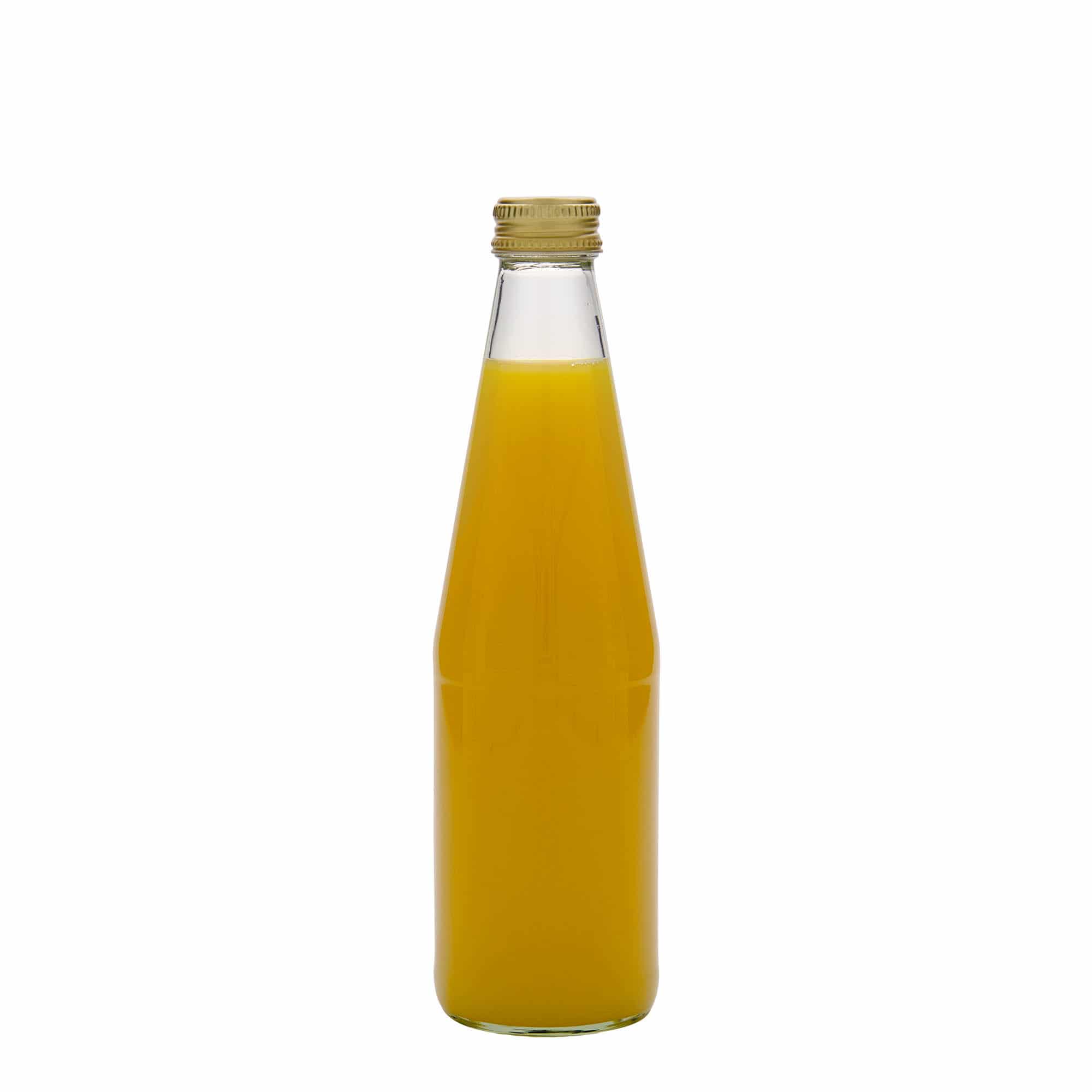 Univerzalna boca od 330 ml u obliku šargarpe, staklo, otvor: PP 28