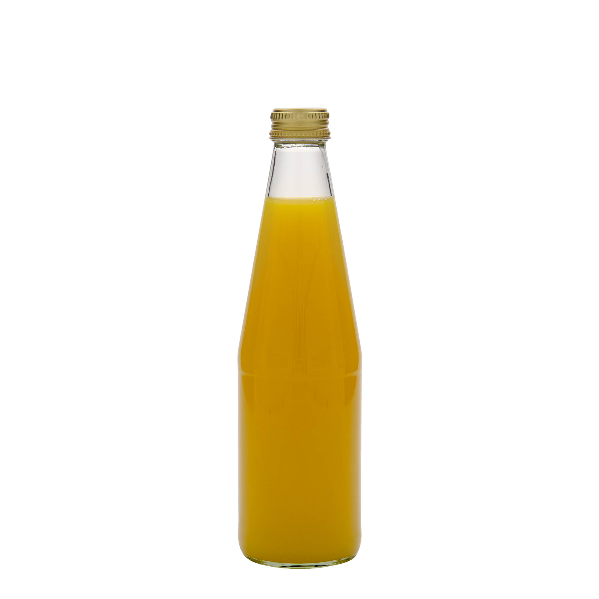 330 ml univerzalna flaša u obliku šargarepe, staklo, grlo: PP 28