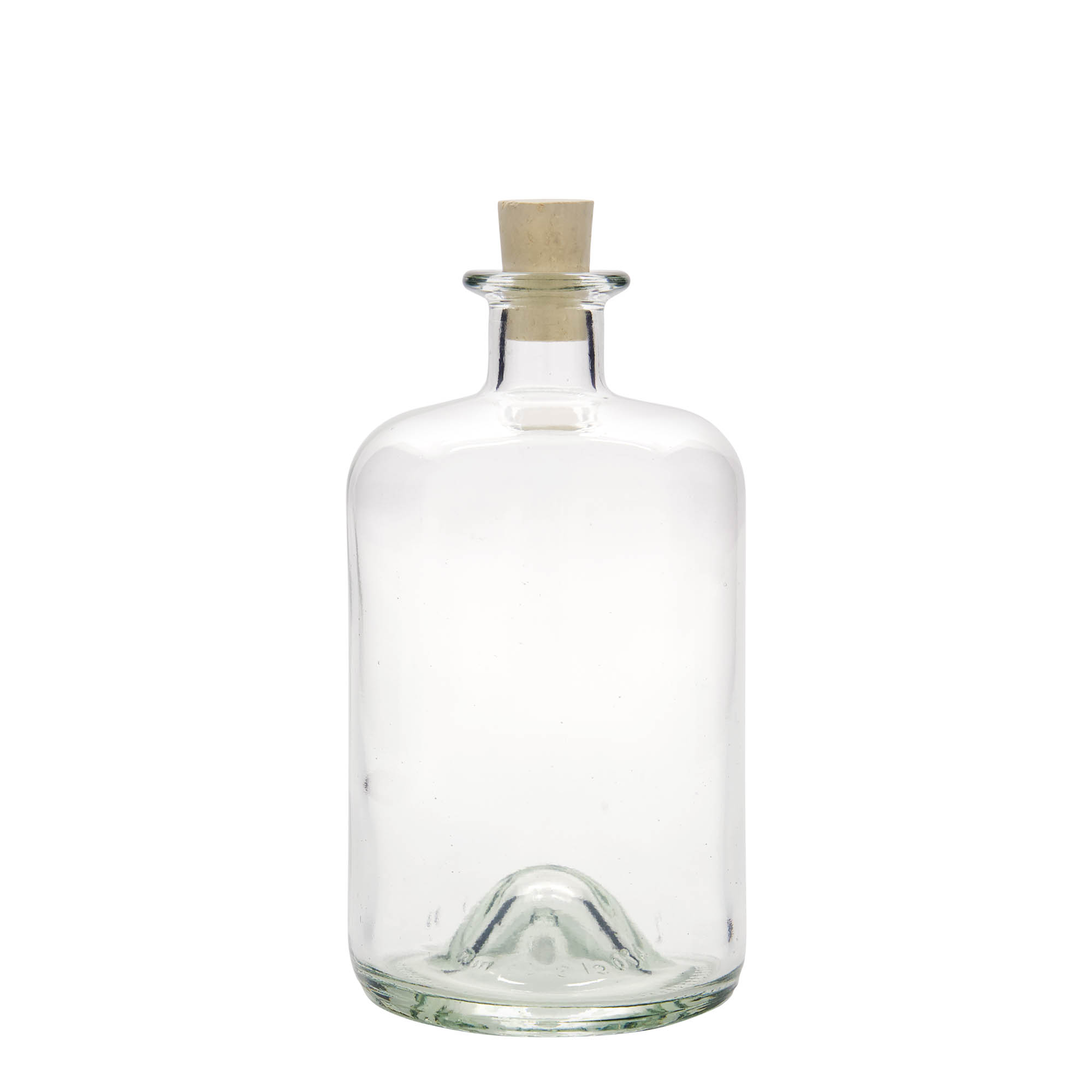 700 ml staklena flaša apotekarska, otvor: plutani čep 700 ml staklena flaša apotekarska, otvor: plutani čep