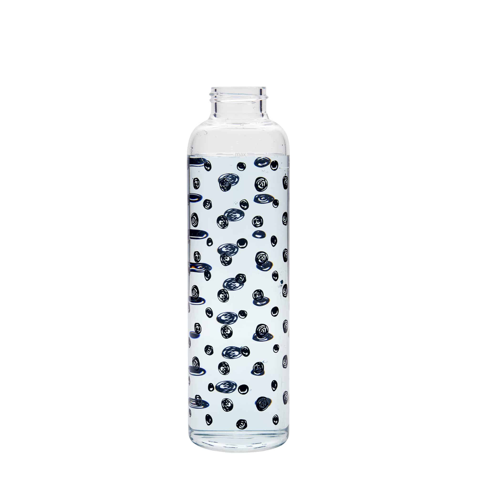 500 ml boca za piće 'Perseus - Crne tačke', otvor: navojni zatvarač