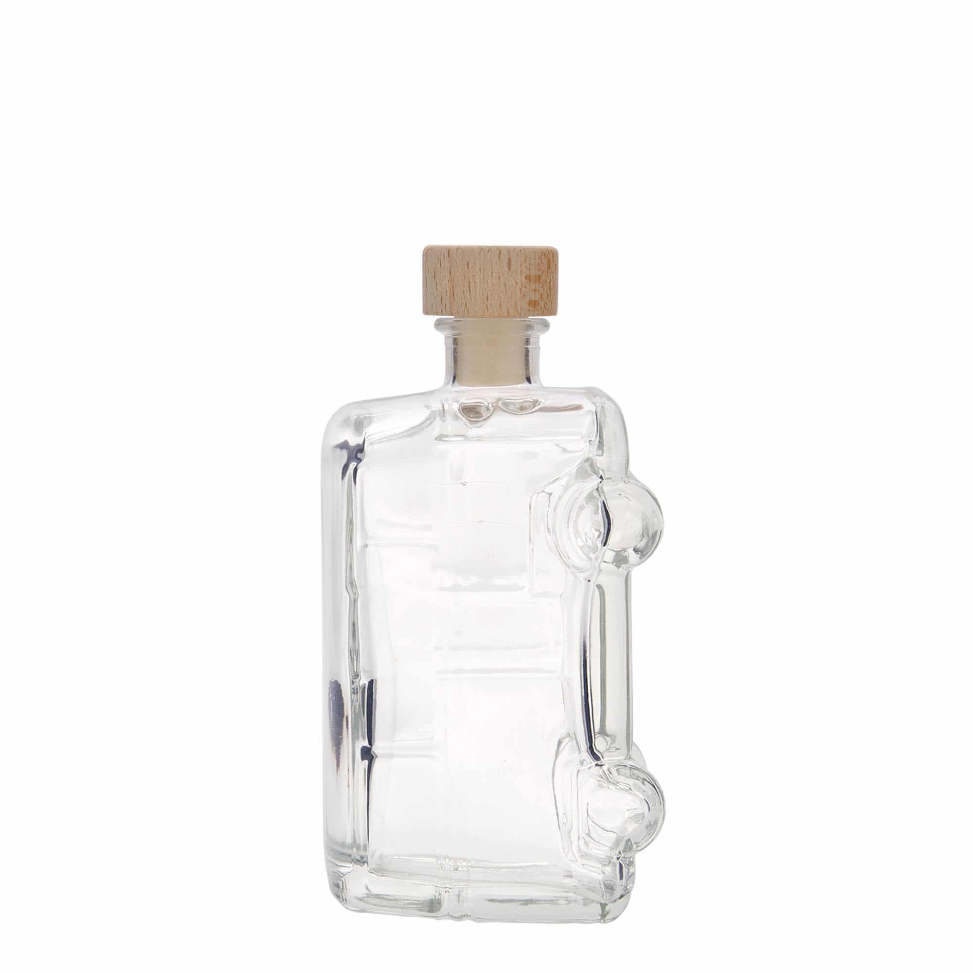 200 ml staklena flaša 'Bulli', otvor: čep