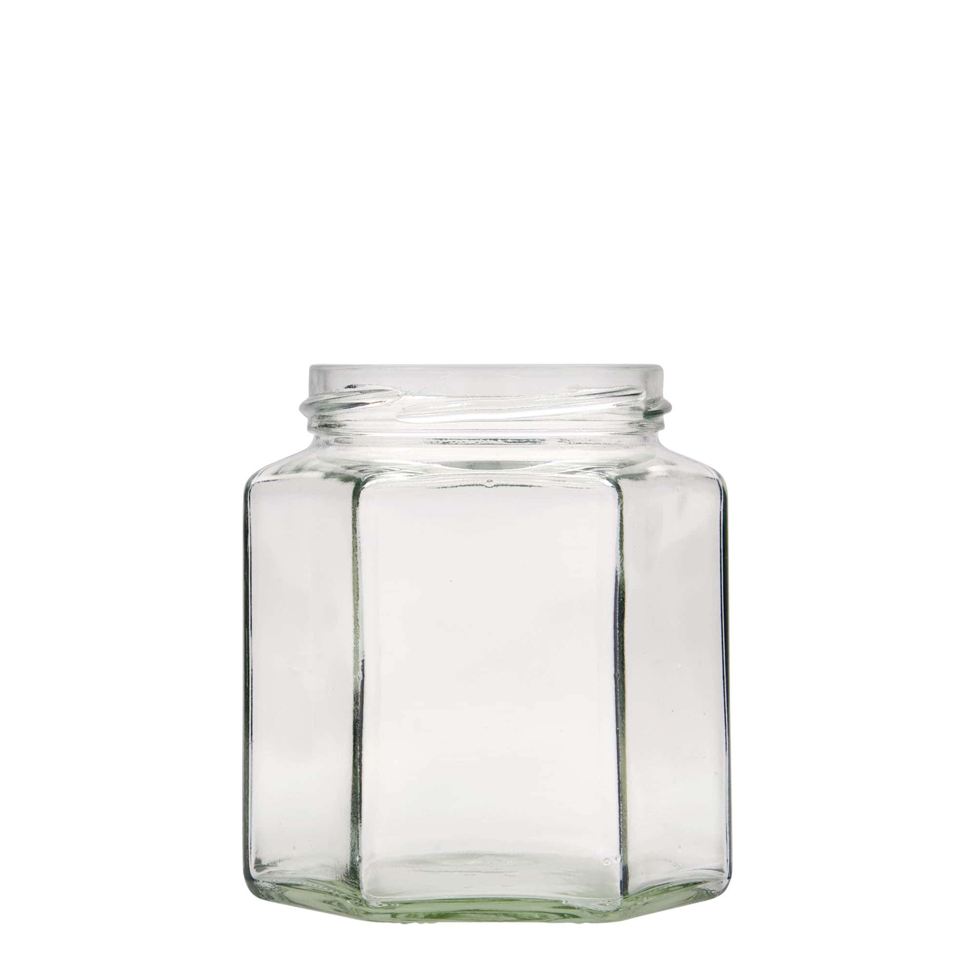 390 ml šestougaono staklo, otvor: Twist-Off (TO 70)