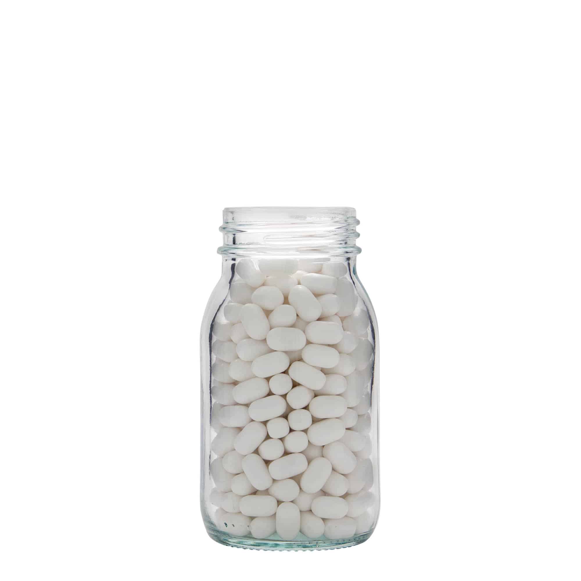 150 ml staklena tegla širokog grla, otvor: DIN 45 150 ml staklena tegla širokog grla, otvor: DIN 45