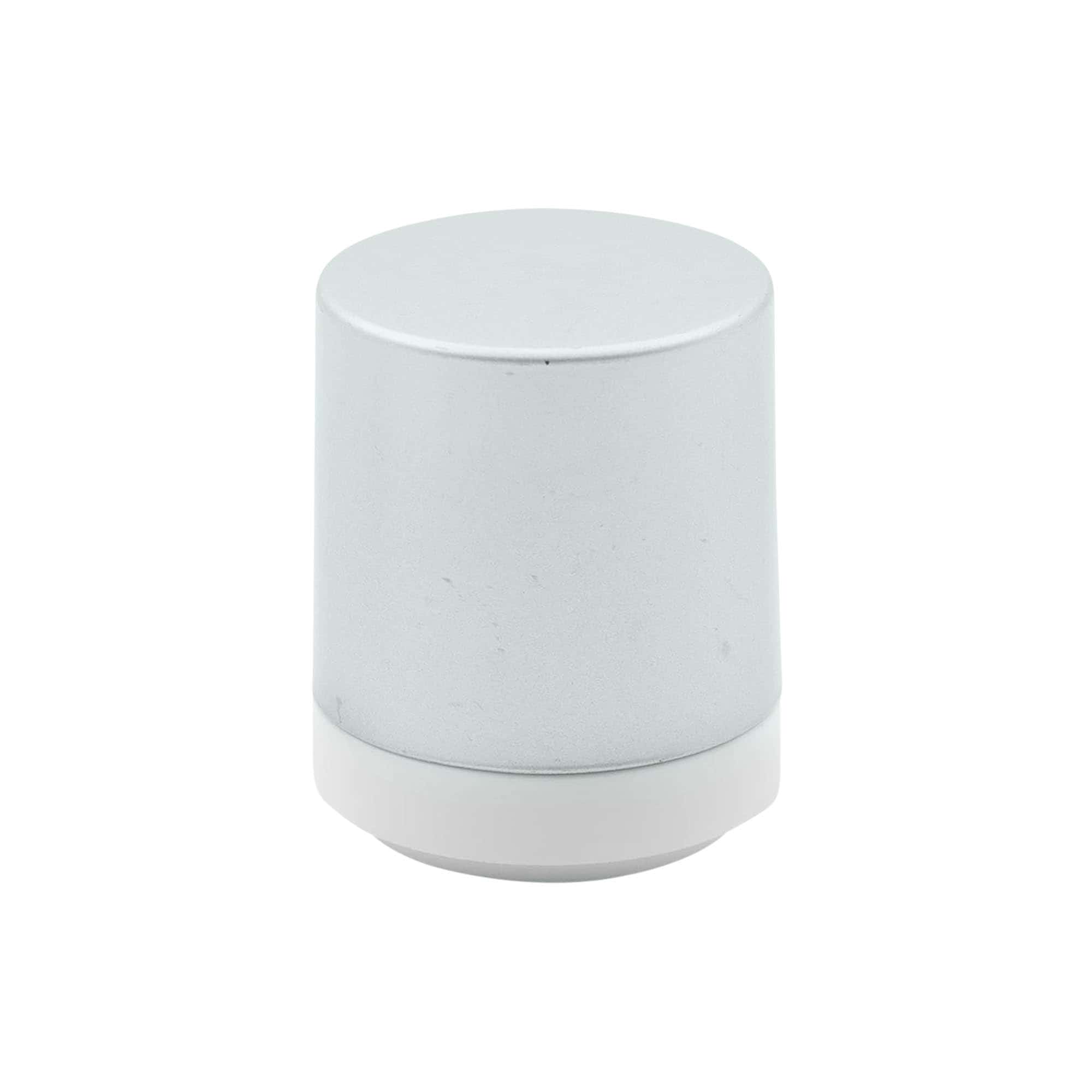 Airless dozator s pumpicom 'Mezzo', PP plastika, srebrna Airless dozator s pumpicom 'Mezzo', PP plastika, srebrna