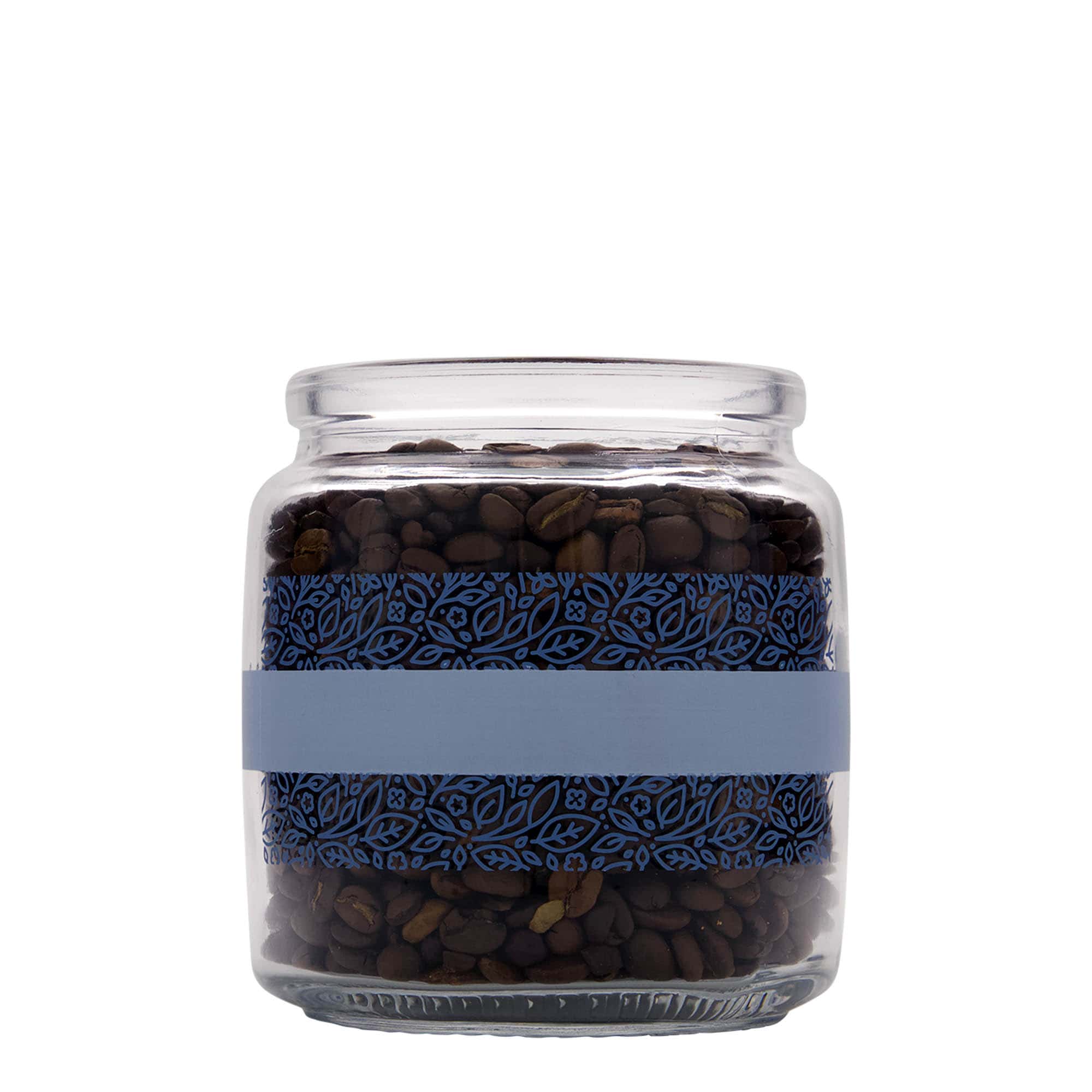 750 ml staklena boca sa čepom 'Giara', motiv: Naturalmente blu, otvor: čep 750 ml staklena boca sa čepom 'Giara', motiv: Naturalmente blu, otvor: čep
