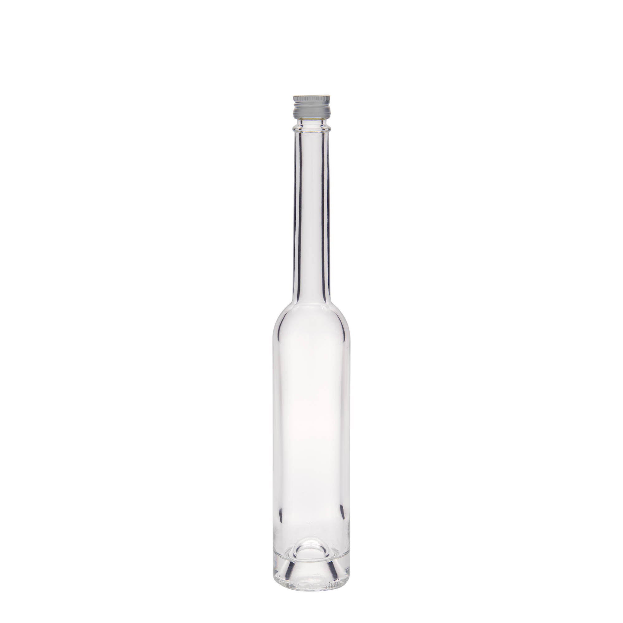 100 ml staklena flaša 'Platina', otvor: PP 18 100 ml staklena flaša 'Platina', otvor: PP 18