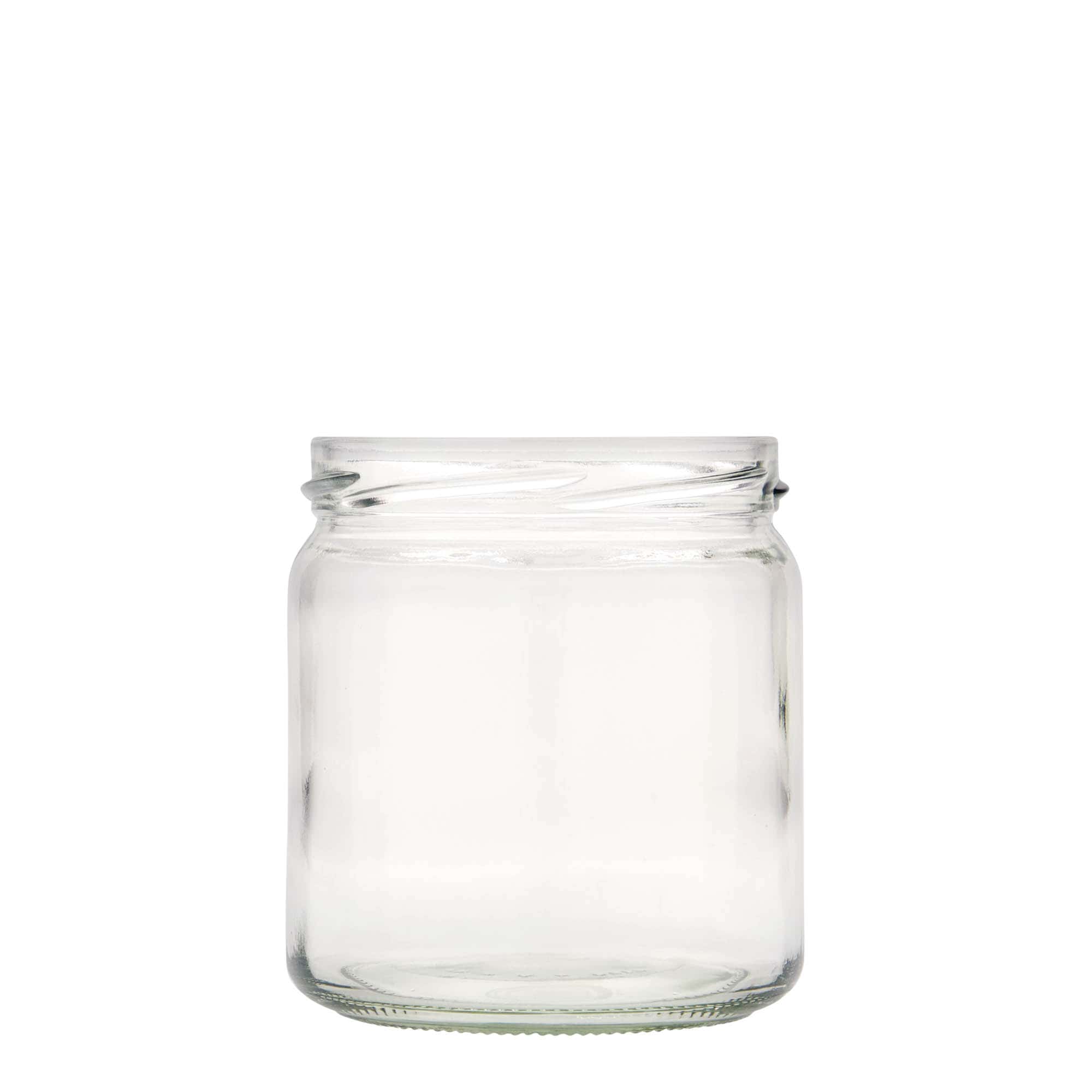 Okrugla tegla od 408 ml, otvor: Twist-Off (TO 82)