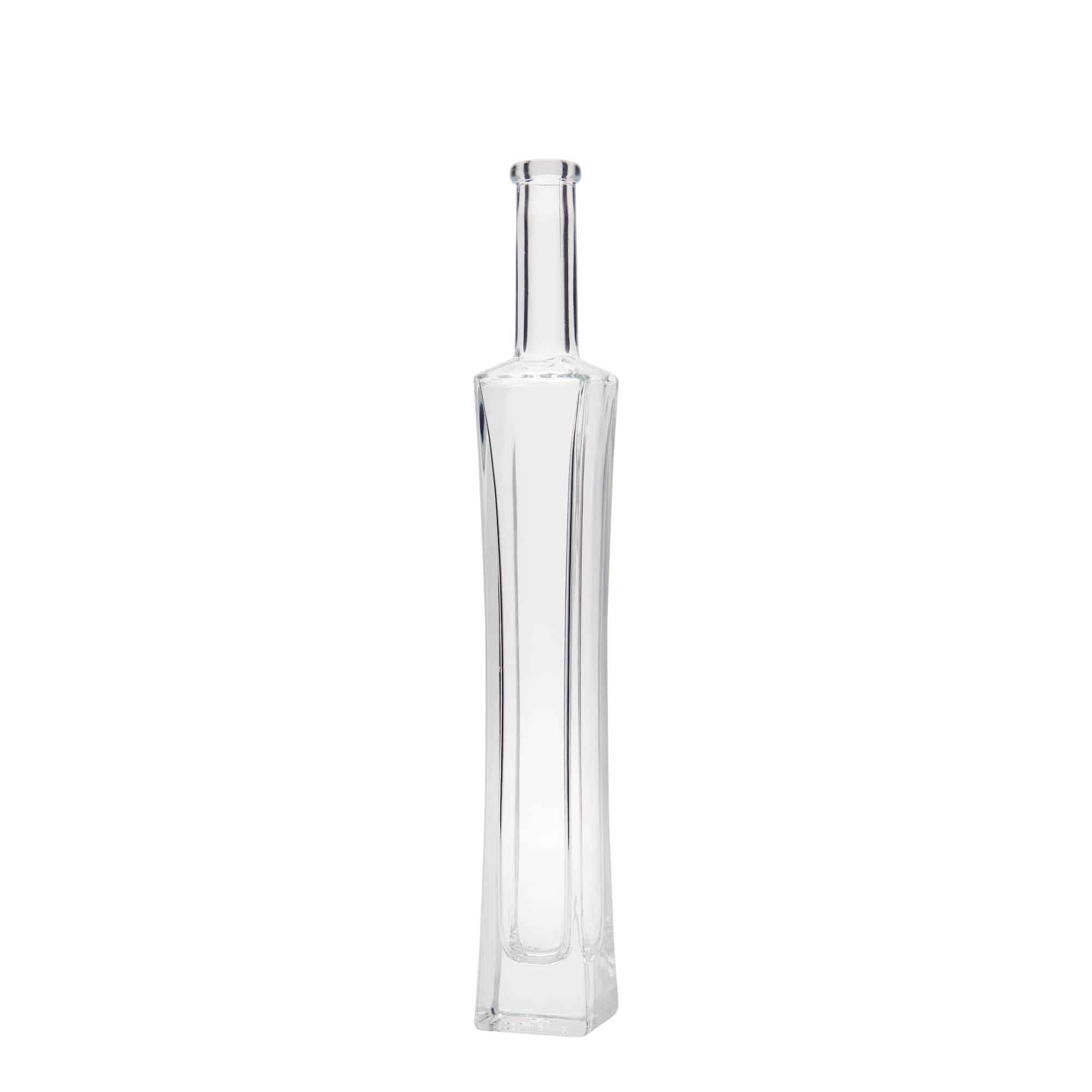 100 ml staklena boca 'Koko', kvadratna, otvor: čep 100 ml staklena boca 'Koko', kvadratna, otvor: čep