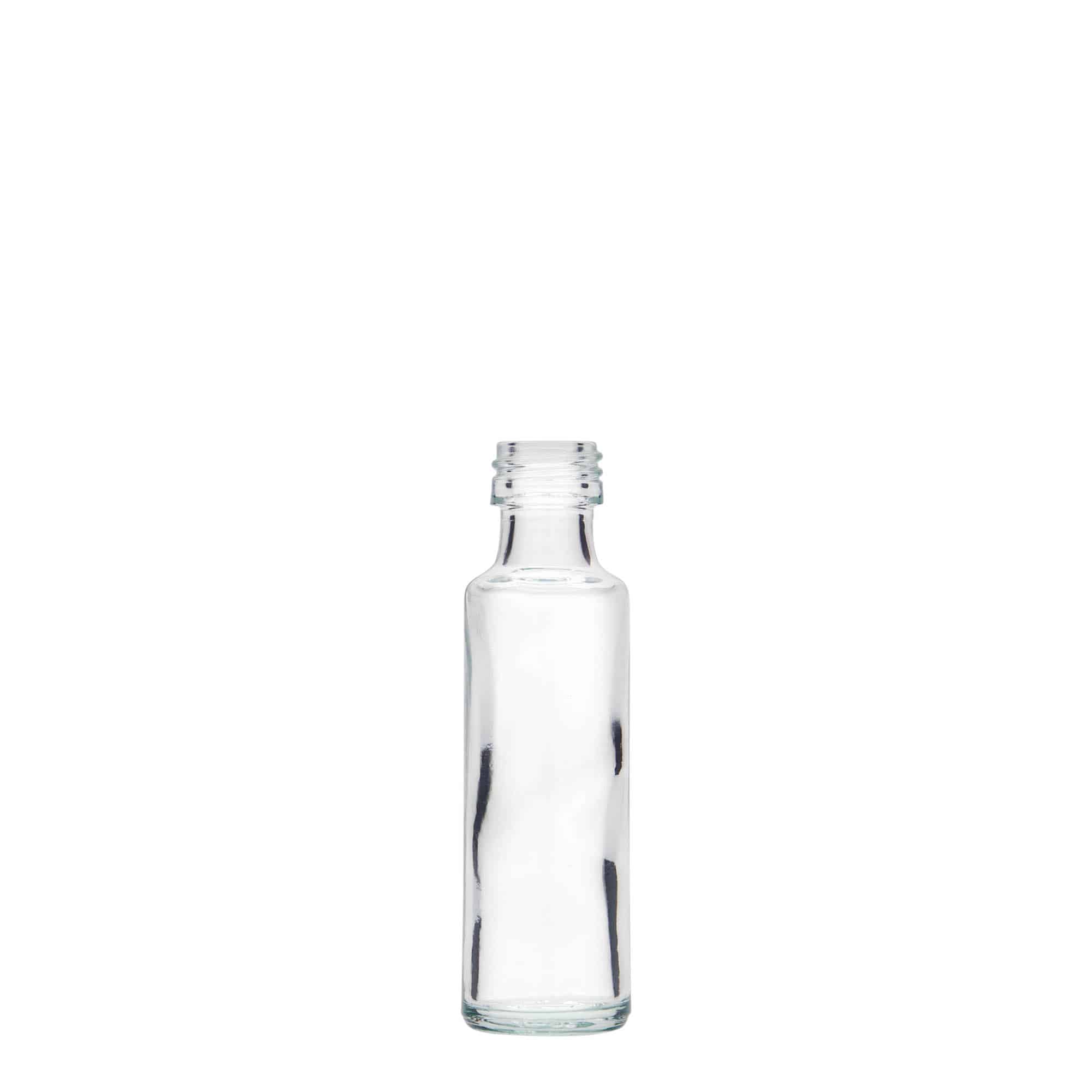 Staklena boca od 20 ml 'Dorica', otvor: PP 18 Staklena boca od 20 ml 'Dorica', otvor: PP 18
