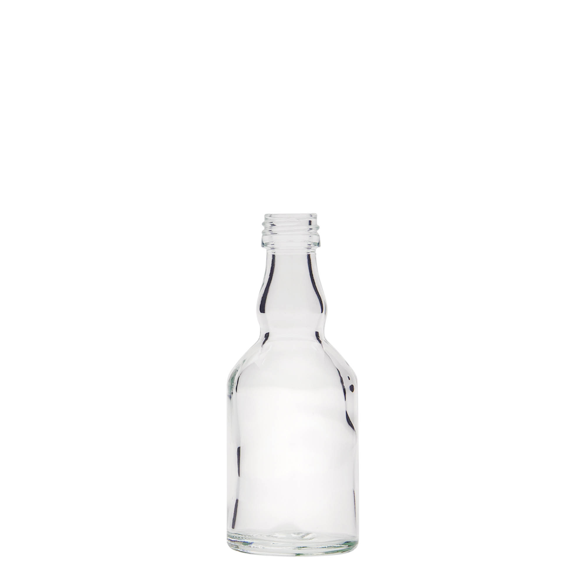 50 ml staklena flaša 'Georgio', grlo: PP 18 50 ml staklena flaša 'Georgio', grlo: PP 18