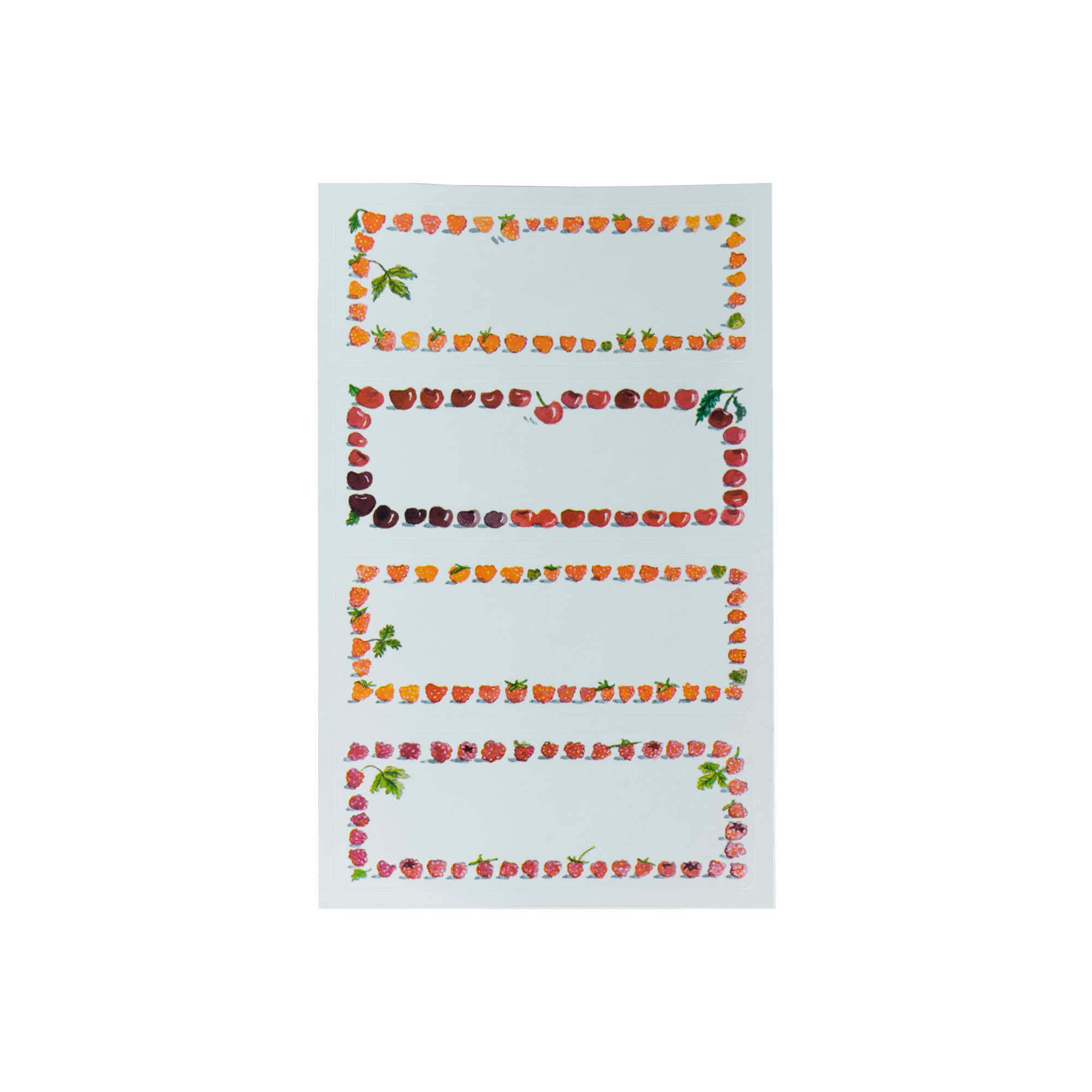 Zweckform etikete 'Voćni okvir', pravougaone, papir, višebojne Zweckform etikete 'Voćni okvir', pravougaone, papir, višebojne