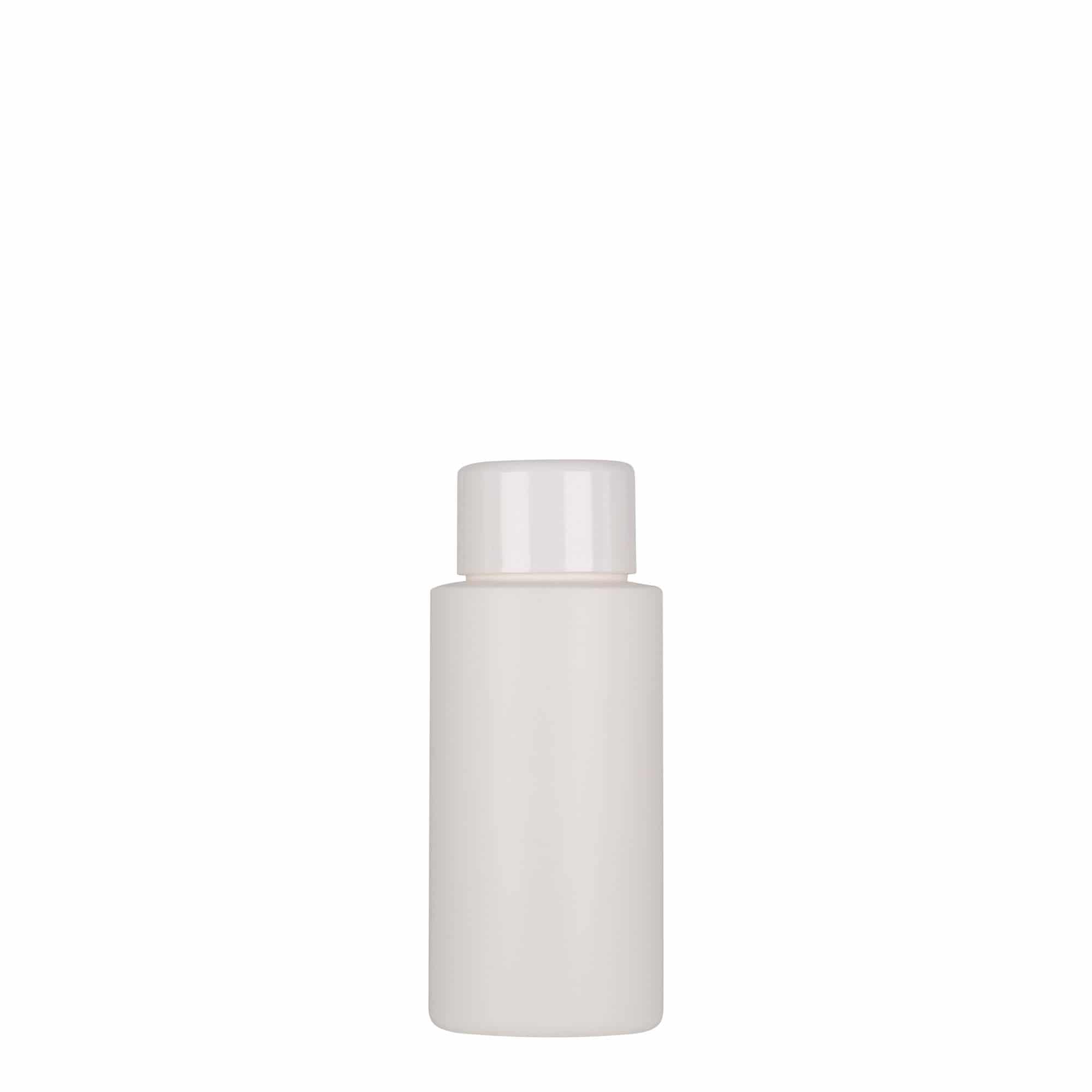 50 ml plastična flaša 'Pipe', HDPE, bela, grlo: 24/410