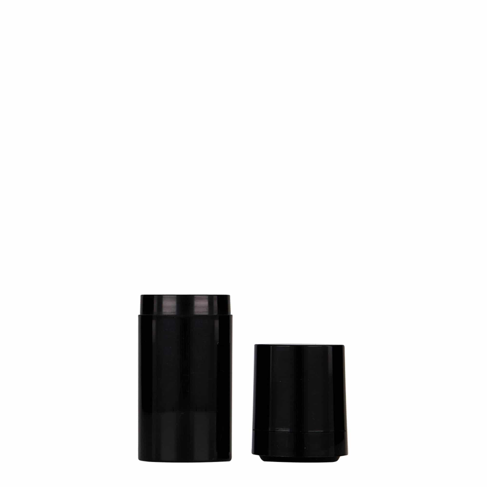 15 ml Airless dozer 'Micro', PP-plastika, crna