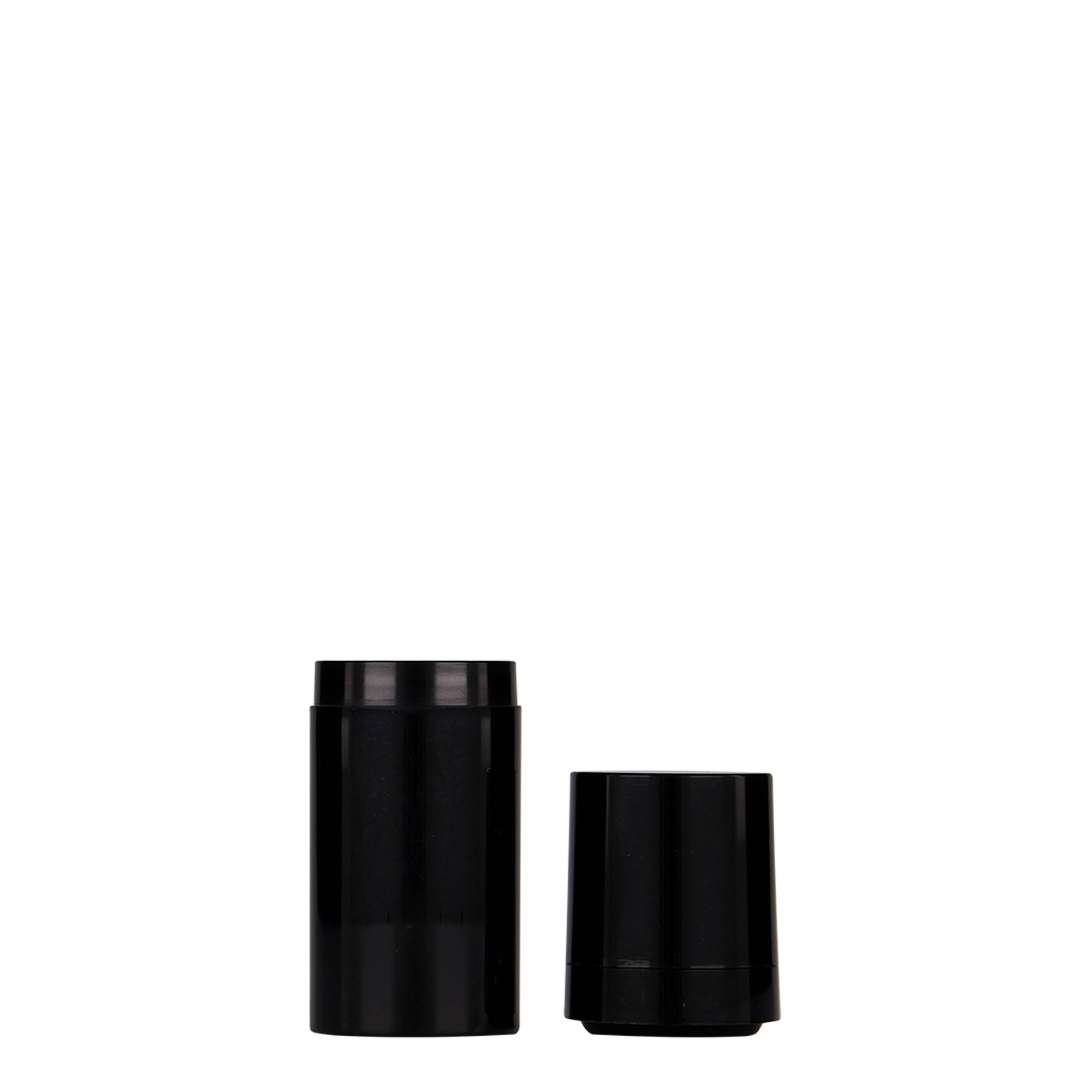 15 ml Airless dozer 'Micro', PP-plastika, crna
