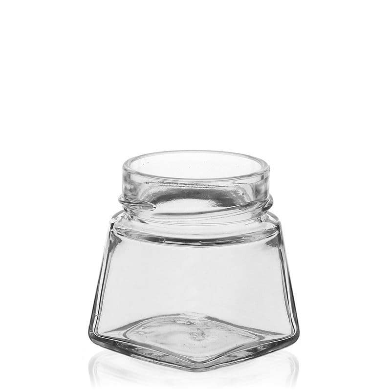 Četvrtasta tegla od 106 ml 'Luxor', otvor: Deep-Twist-Off (DTO 58) Četvrtasta tegla od 106 ml 'Luxor', otvor: Deep-Twist-Off (DTO 58)