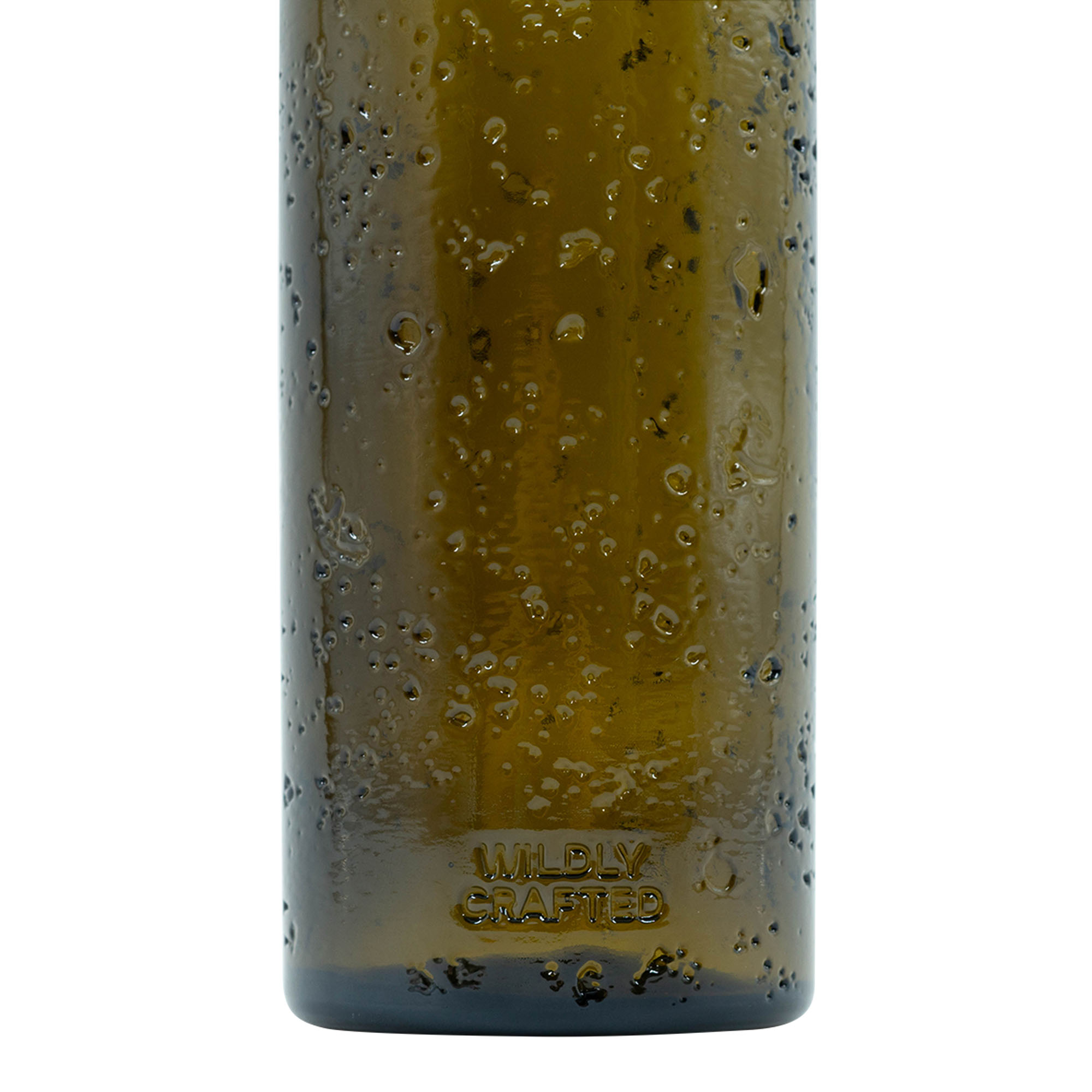 500 ml ručno rađena staklena flaša 'Bobber Jr', braon, grlo: čep