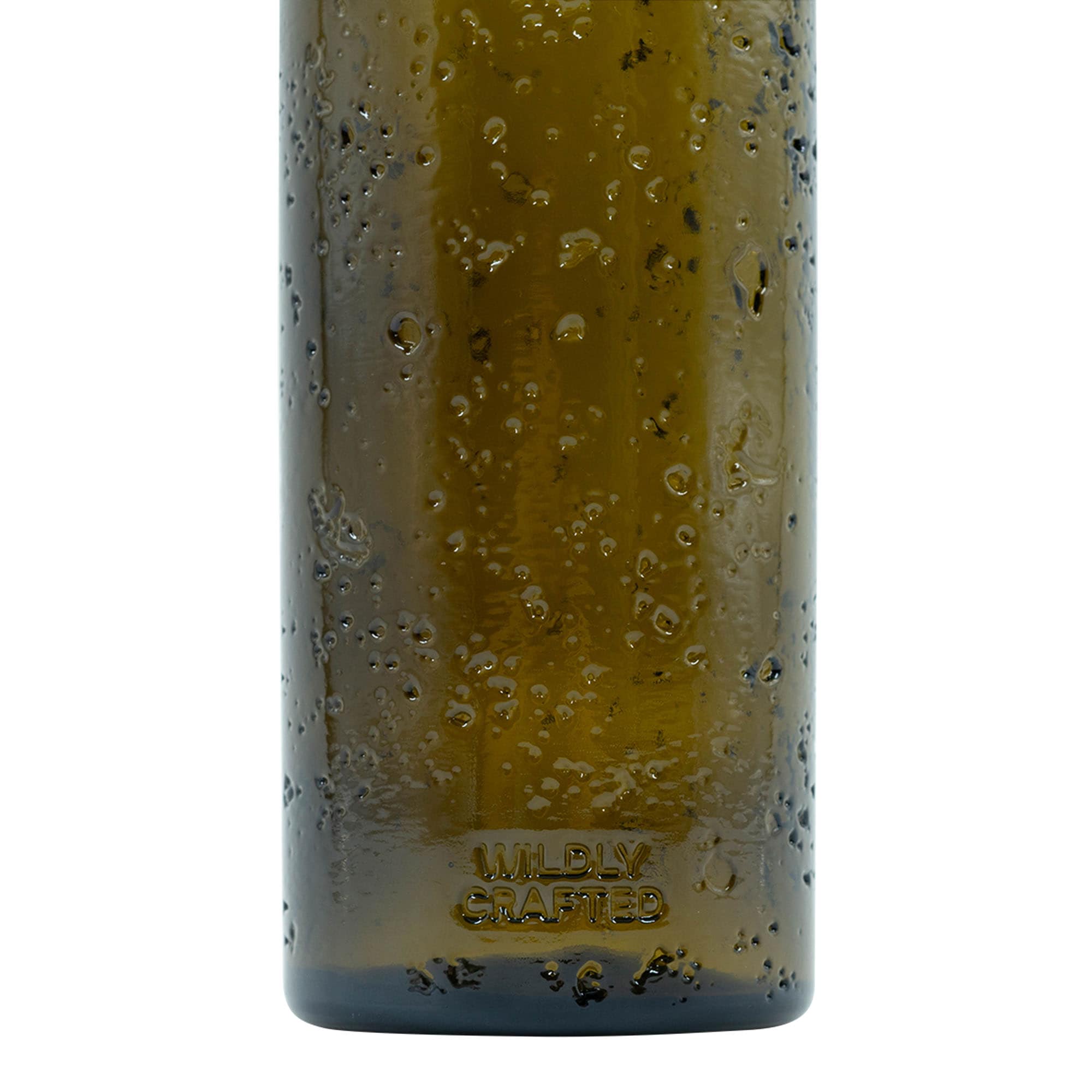500 ml ručno rađena staklena flaša 'Bobber Jr', braon, grlo: čep