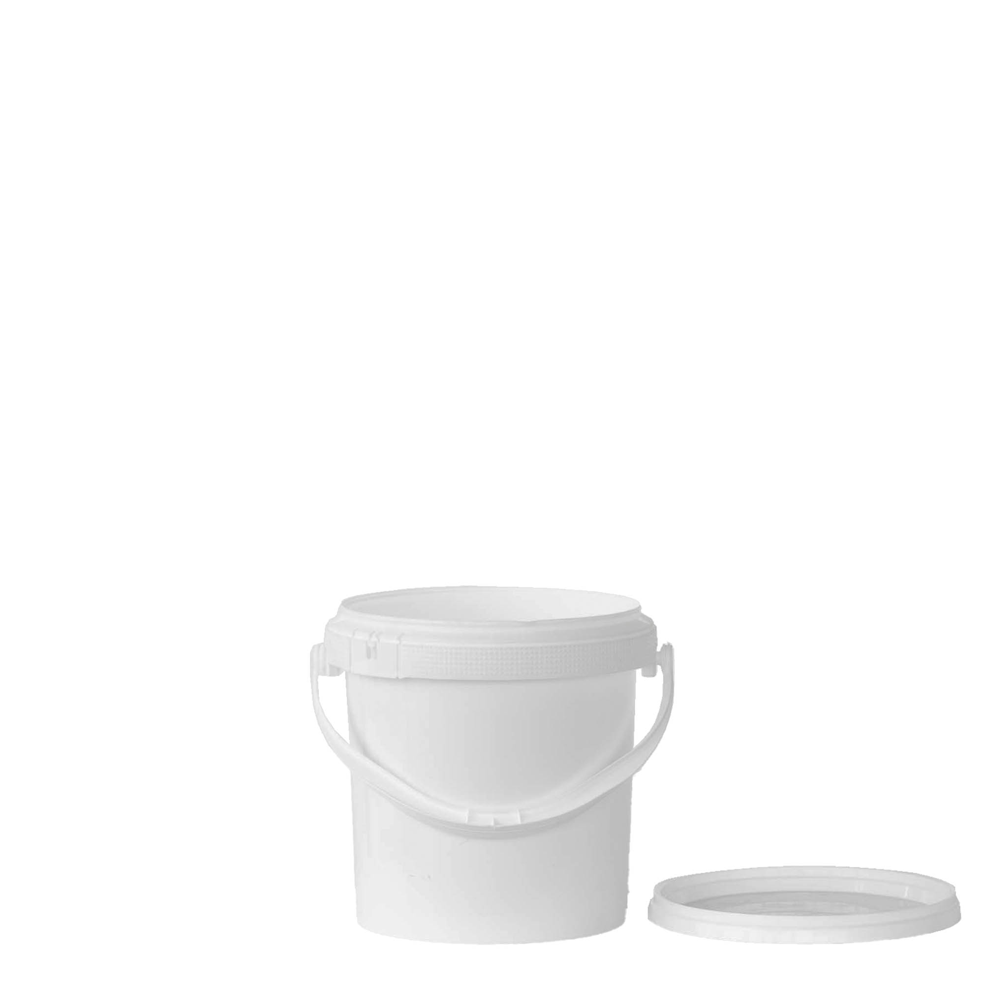 1 l kanta, PP-plastika, bela