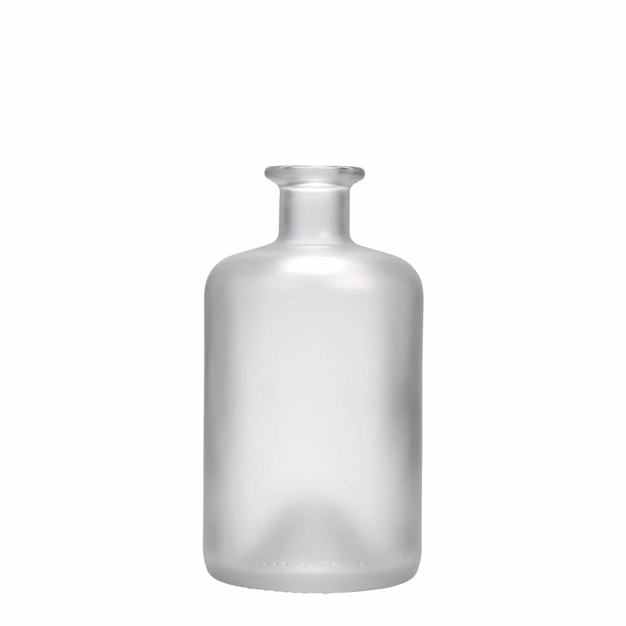 Staklena boca od 500 ml farmaceutska, zaleđena, otvor: Plutani čep Staklena boca od 500 ml farmaceutska, zaleđena, otvor: Plutani čep