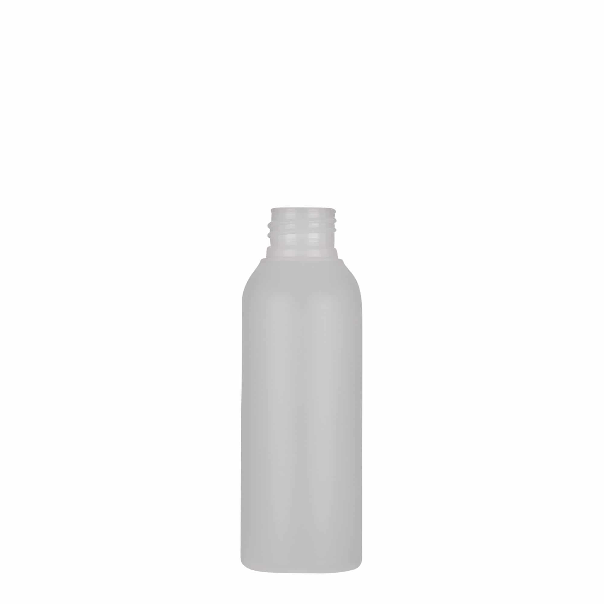 100 ml plastična flaša 'Tuffy', HDPE, prirodna, grlo: 24/410