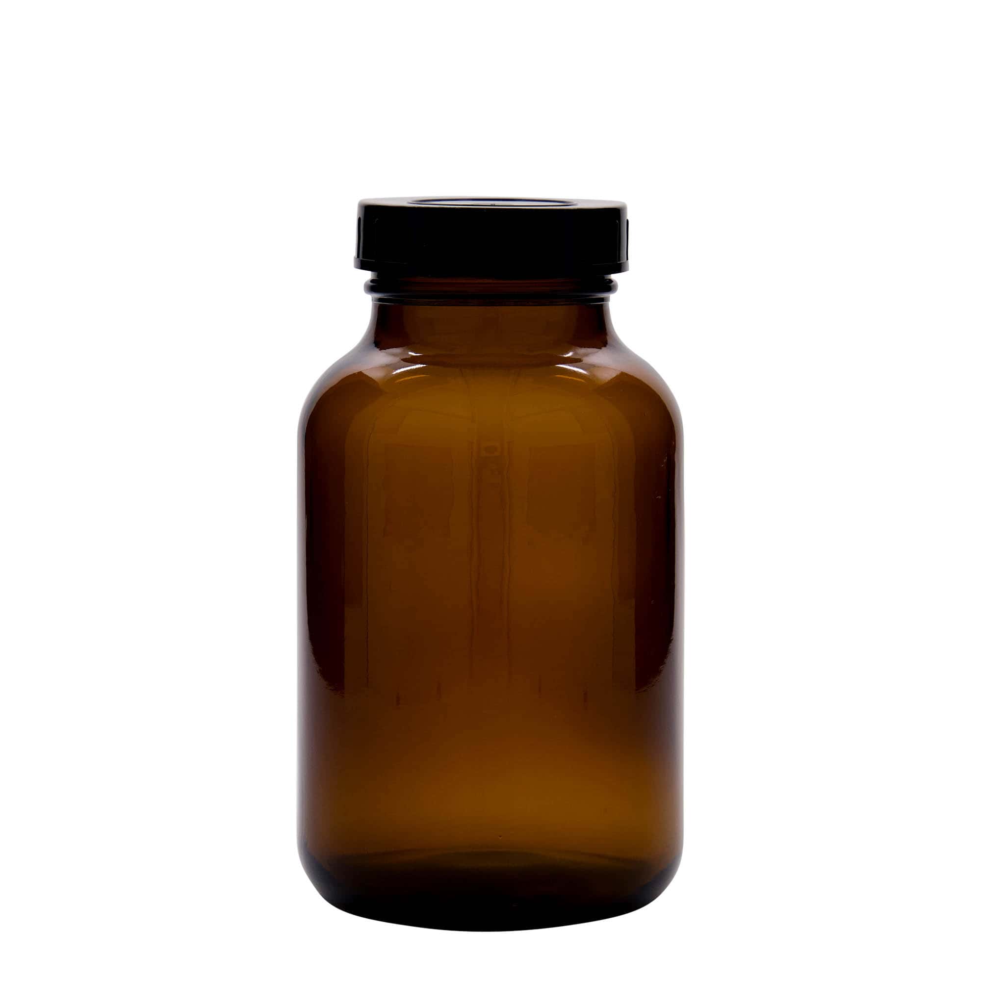 Boca sa širokim grlom od 1000 ml, braon, otvor: DIN 68 Boca sa širokim grlom od 1000 ml, braon, otvor: DIN 68