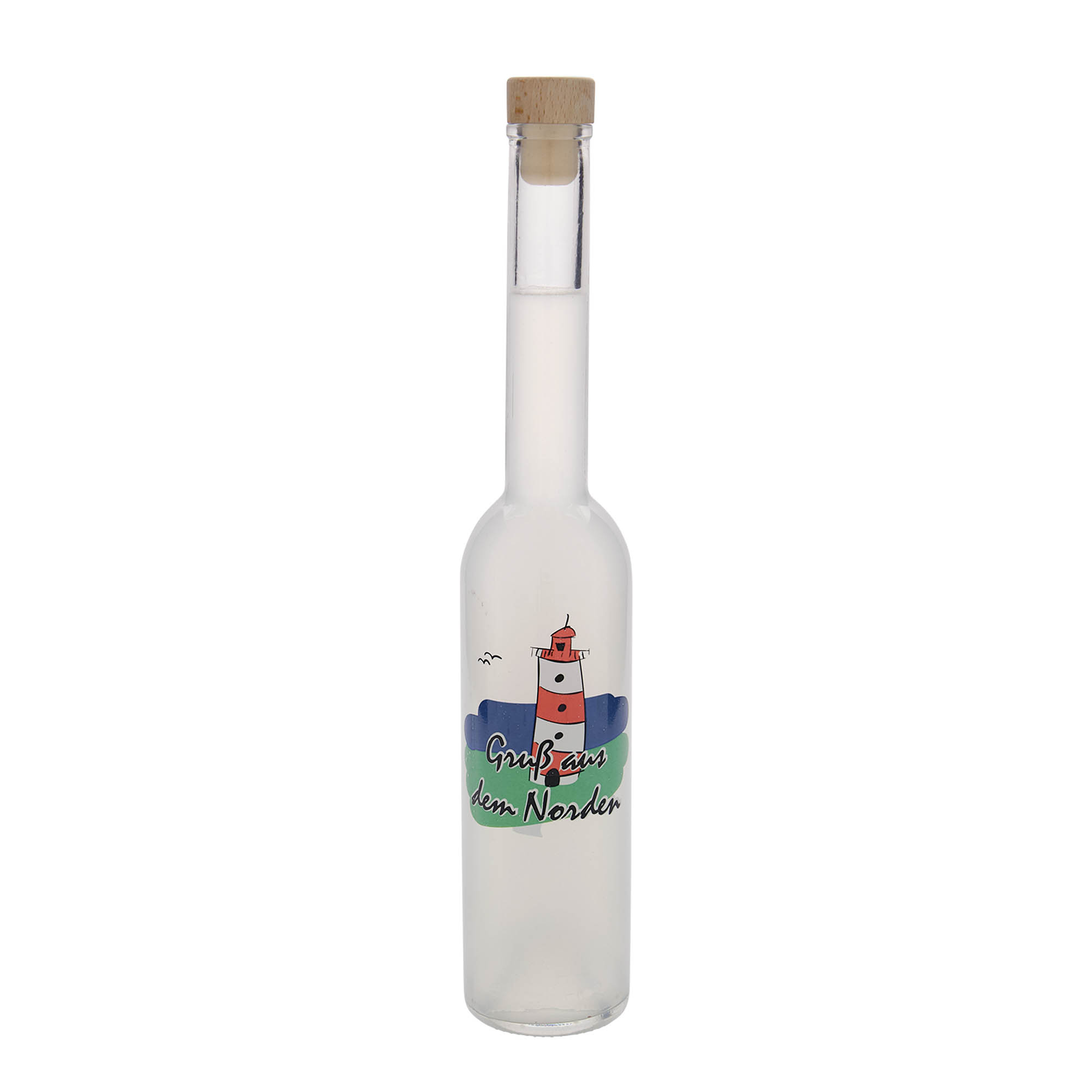 350 ml staklena flaša 'Opera', motiv: Sever, otvor: plutani čep 350 ml staklena flaša 'Opera', motiv: Sever, otvor: plutani čep