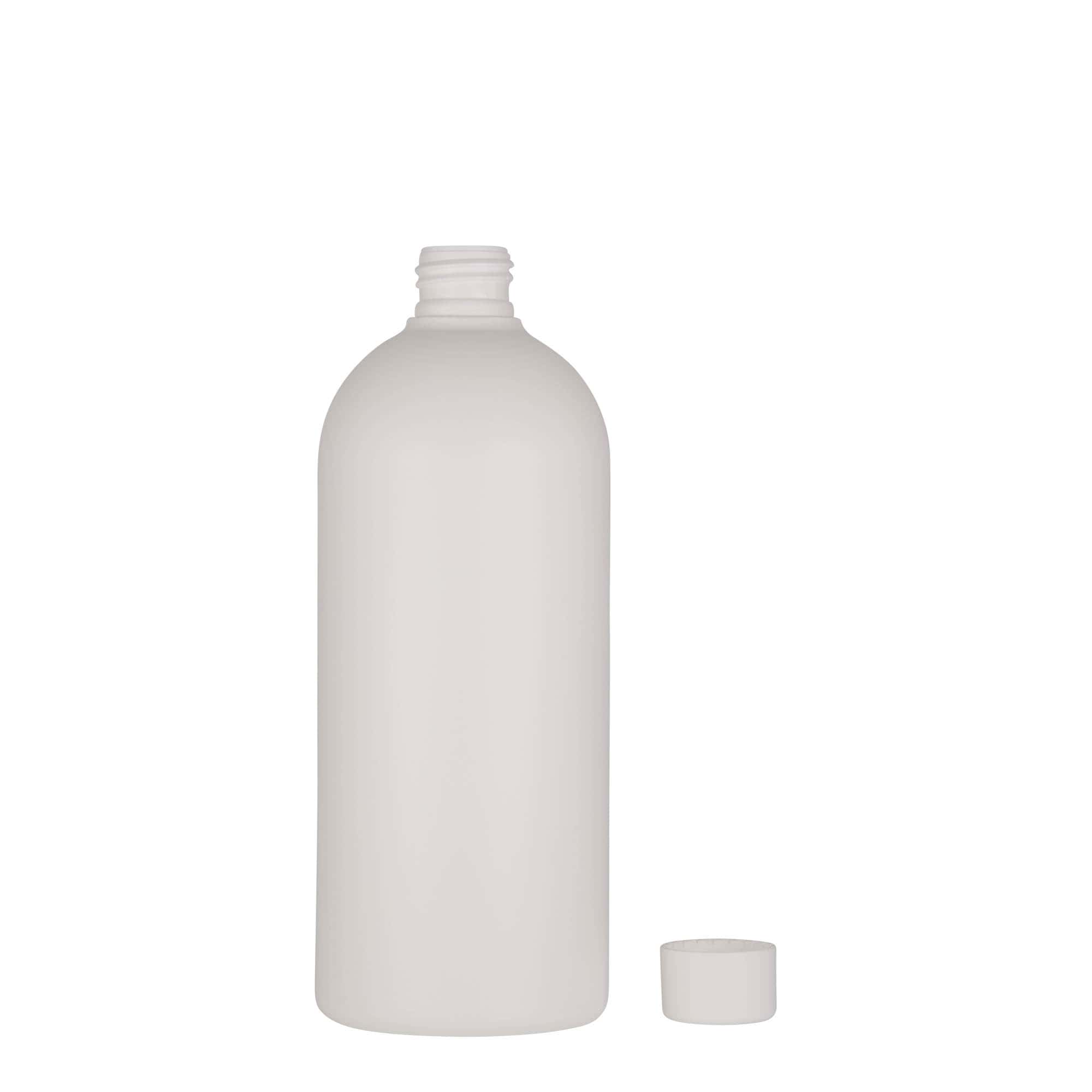 Plastična boca od 500 ml 'Tuffy', HDPE, bela, otvor: GPI 24/410